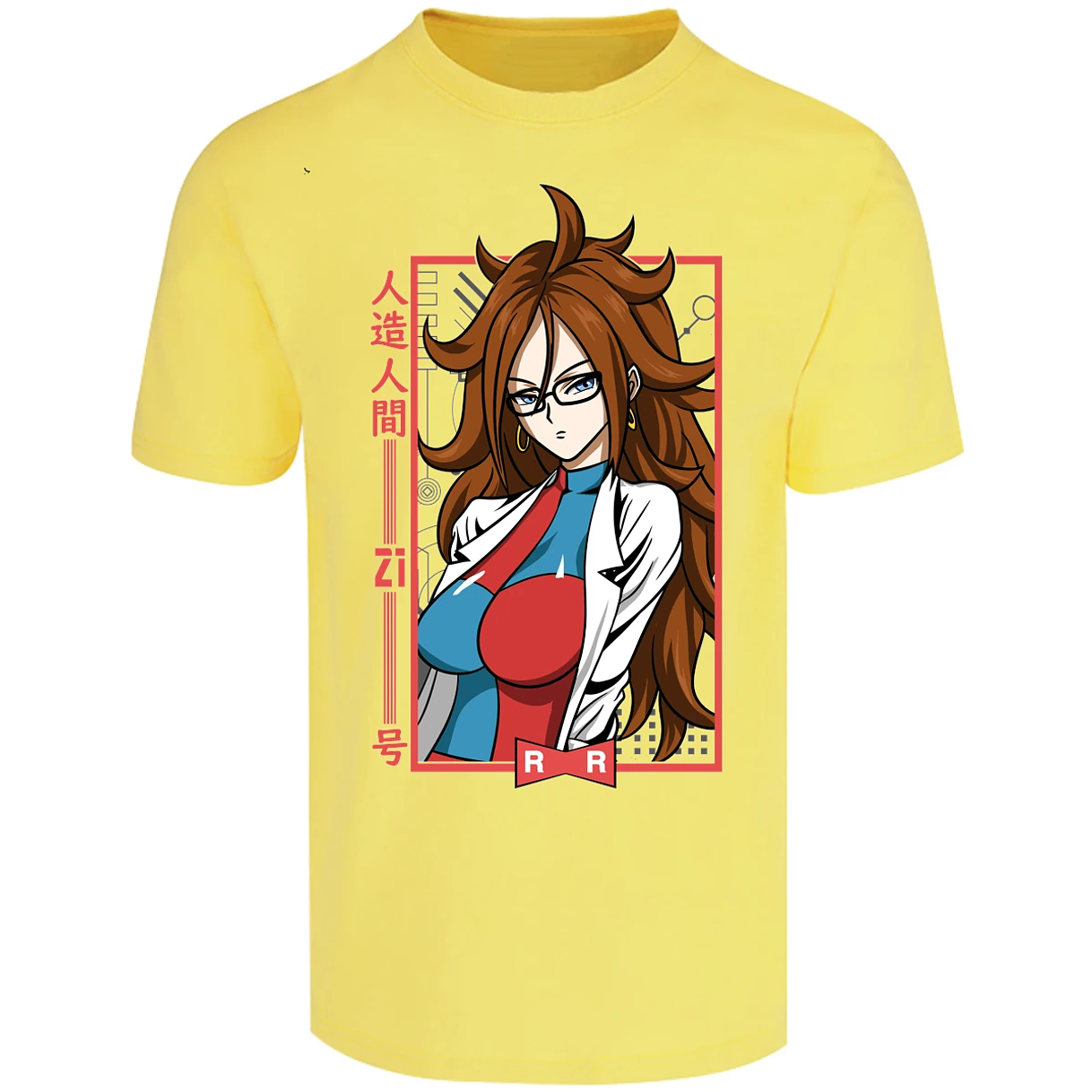 Playera Dragon Ball Anime Androide 21 para Adulto 16