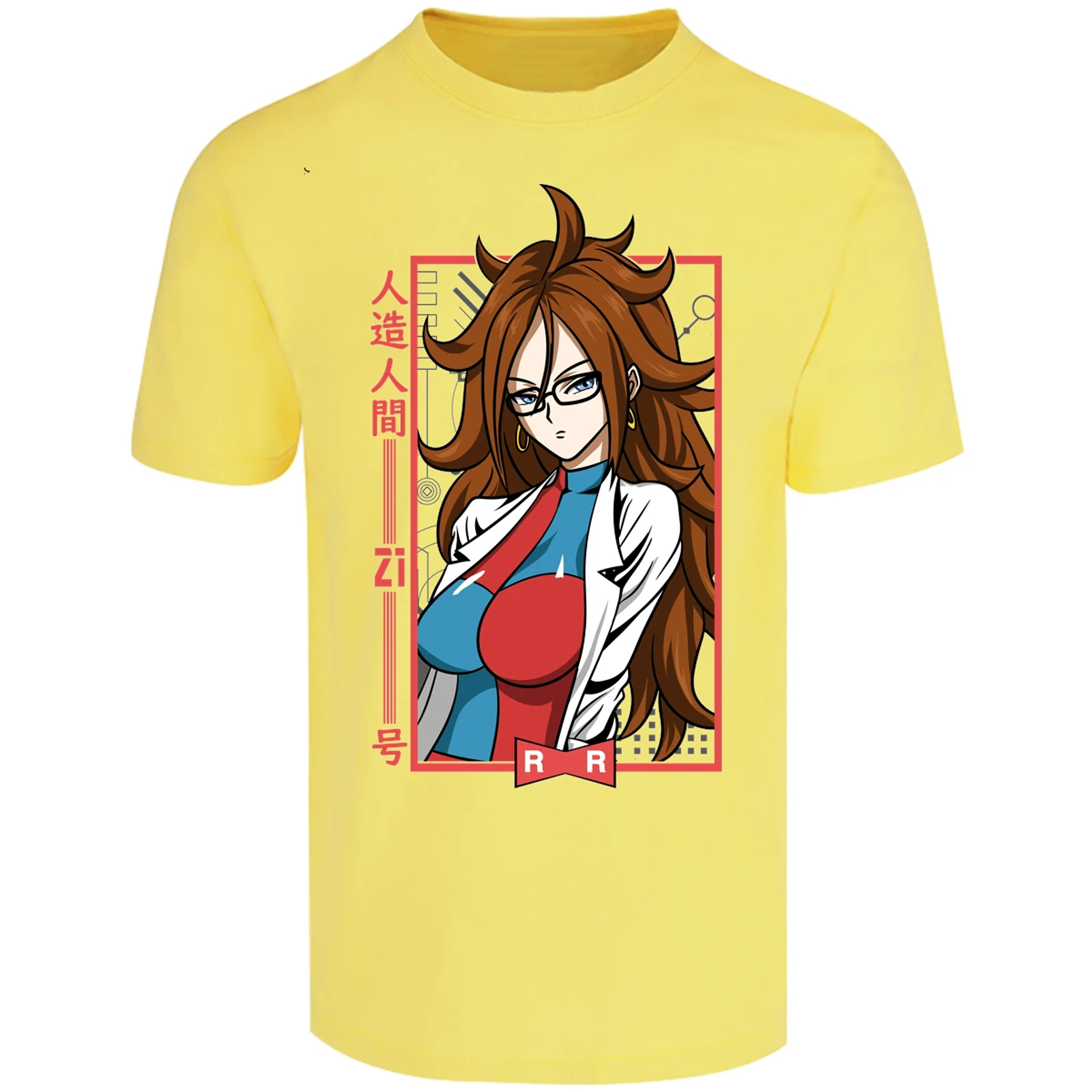 Playera Dragon Ball Anime Androide 21 para Adulto 16