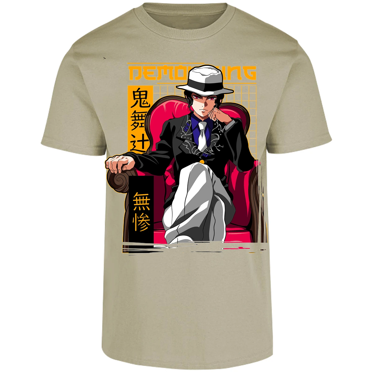 Playera Demon Slayer Muzan Anime para Adulto 5