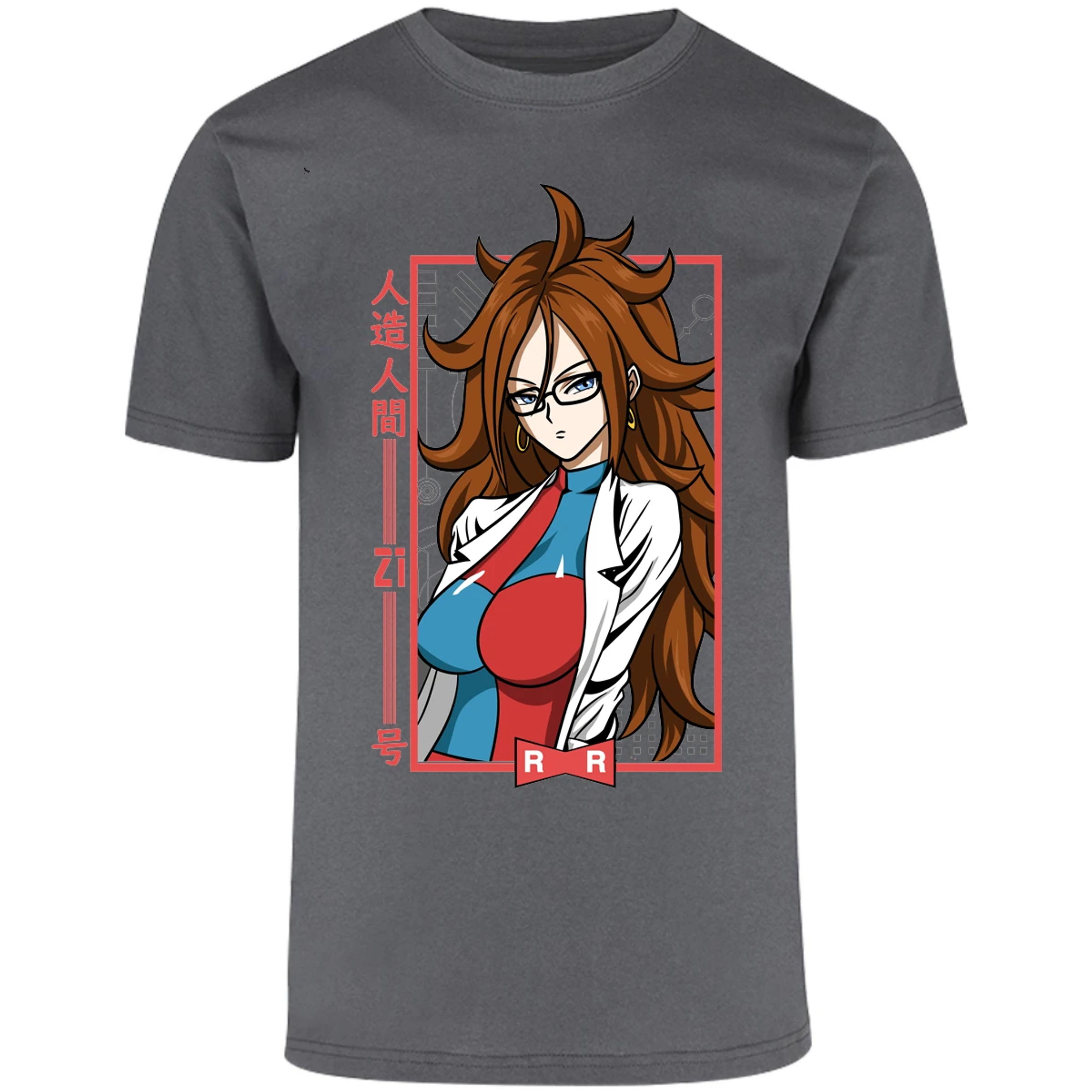 Playera Dragon Ball Anime Androide 21 para Adulto 17