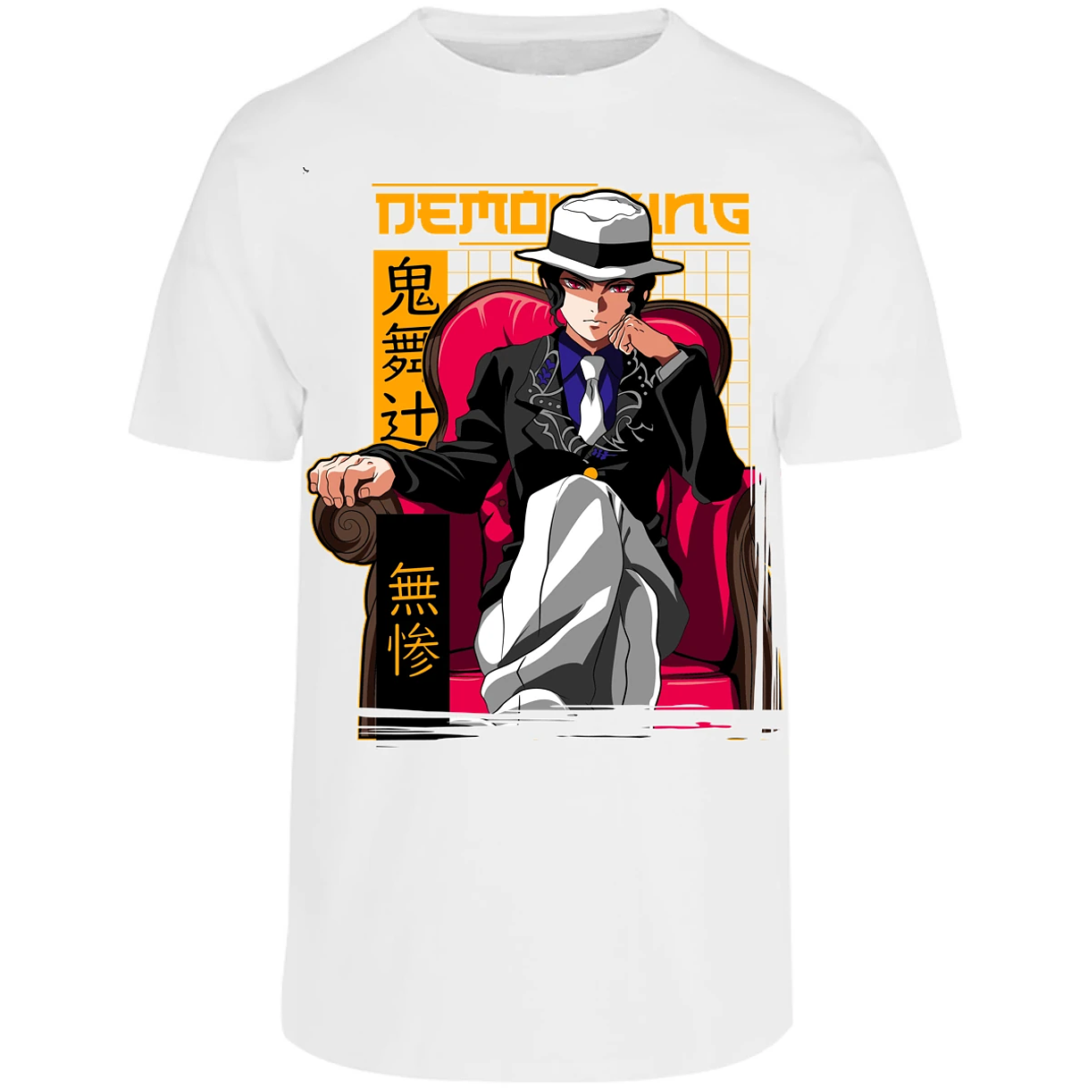 Playera Demon Slayer Muzan Anime para Adulto 16