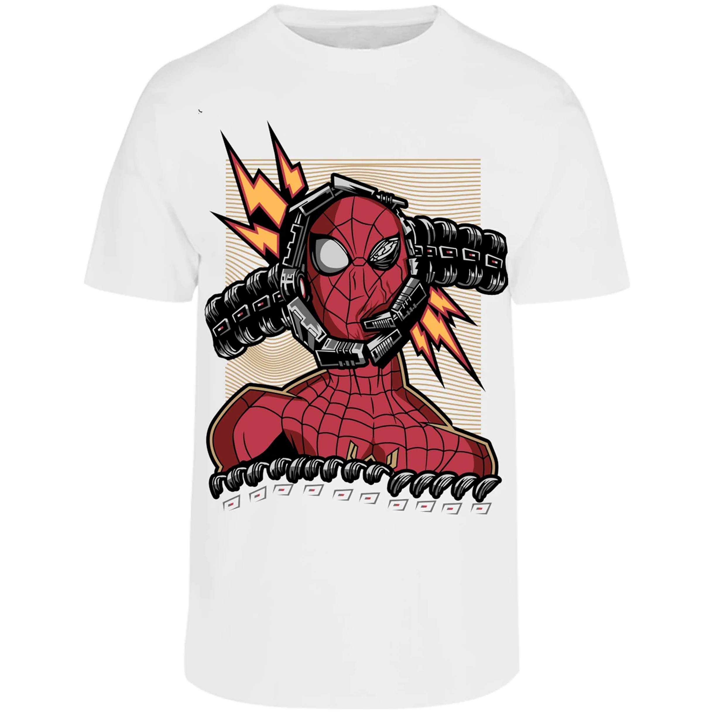 Playera Es De Series Y Peliculas Spiderman Crushed para Adulto 8