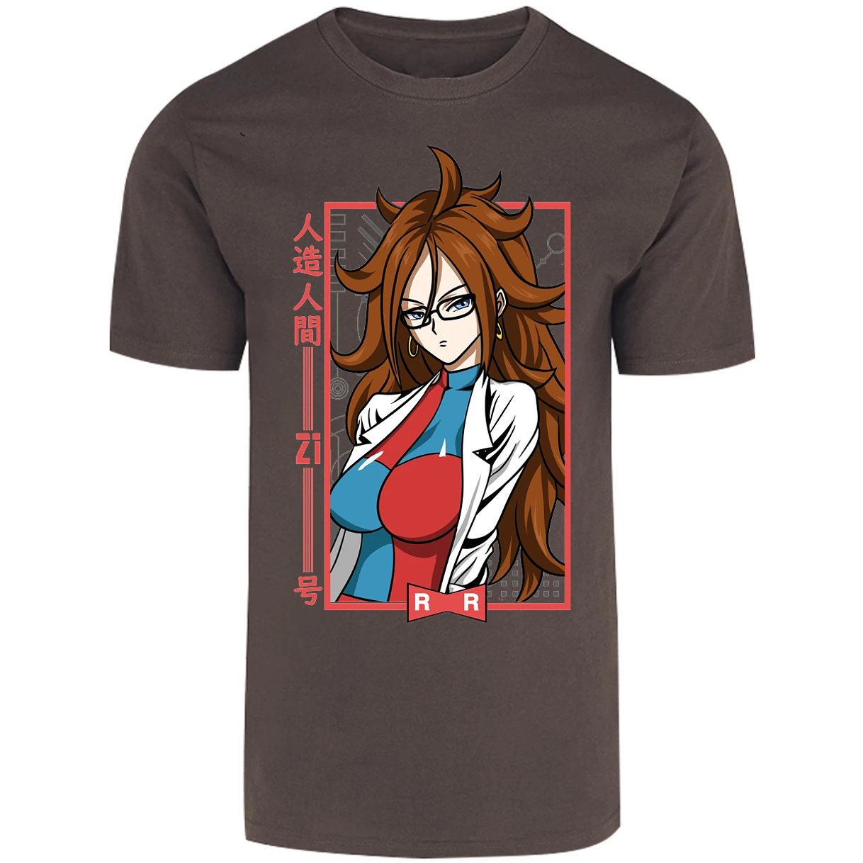 Playera Dragon Ball Anime Androide 21 para Adulto 2
