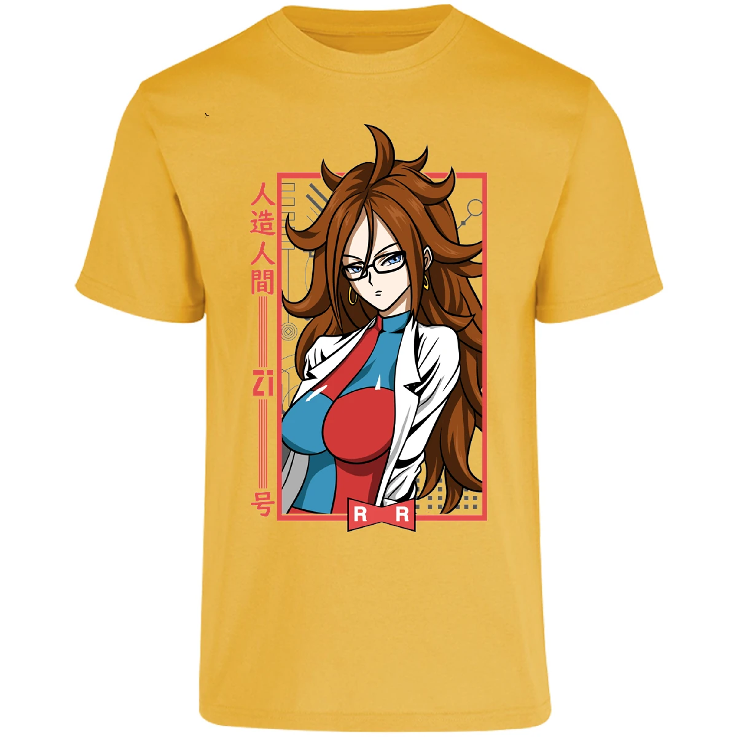 Playera Dragon Ball Anime Androide 21 para Adulto 4