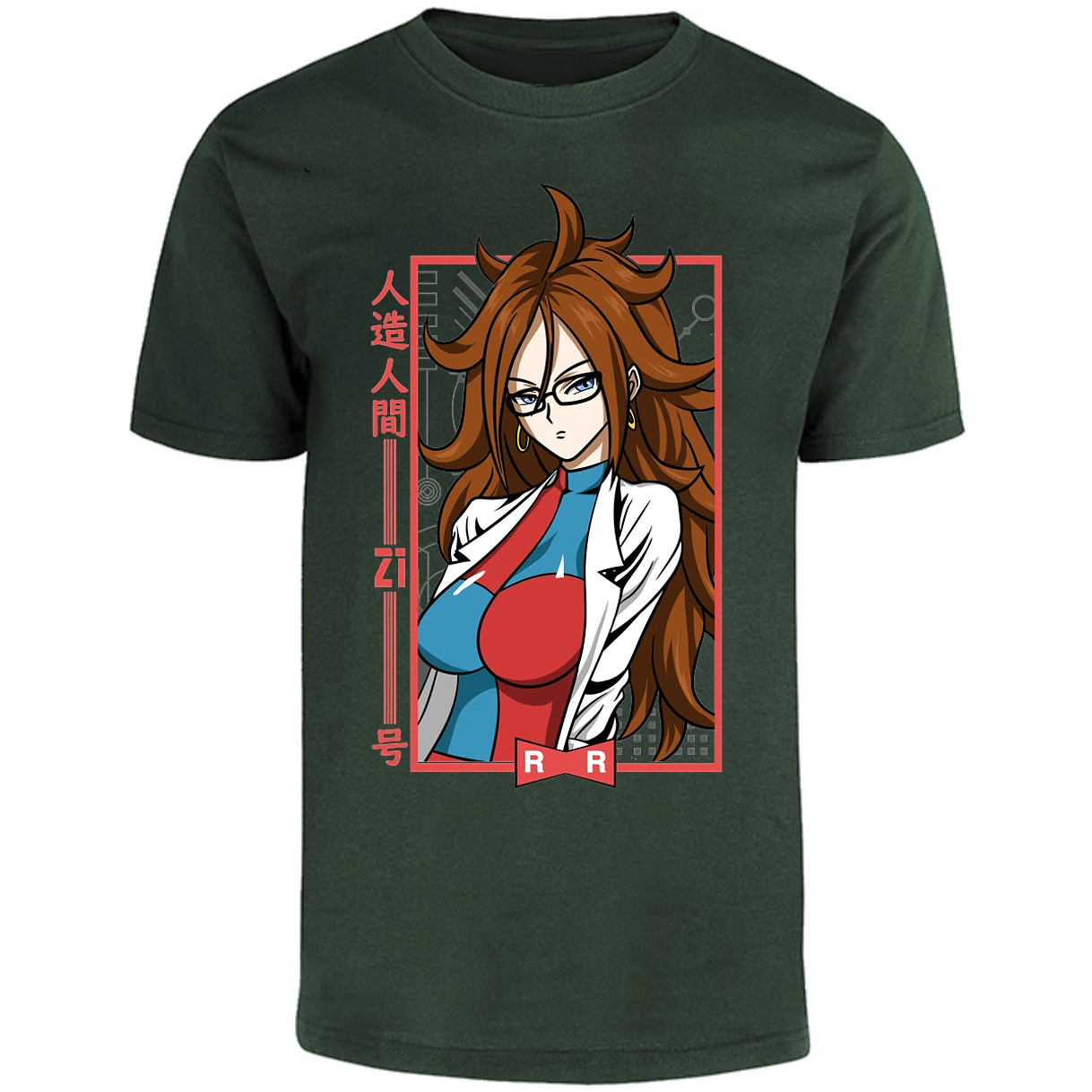 Playera Dragon Ball Anime Androide 21 para Adulto 5