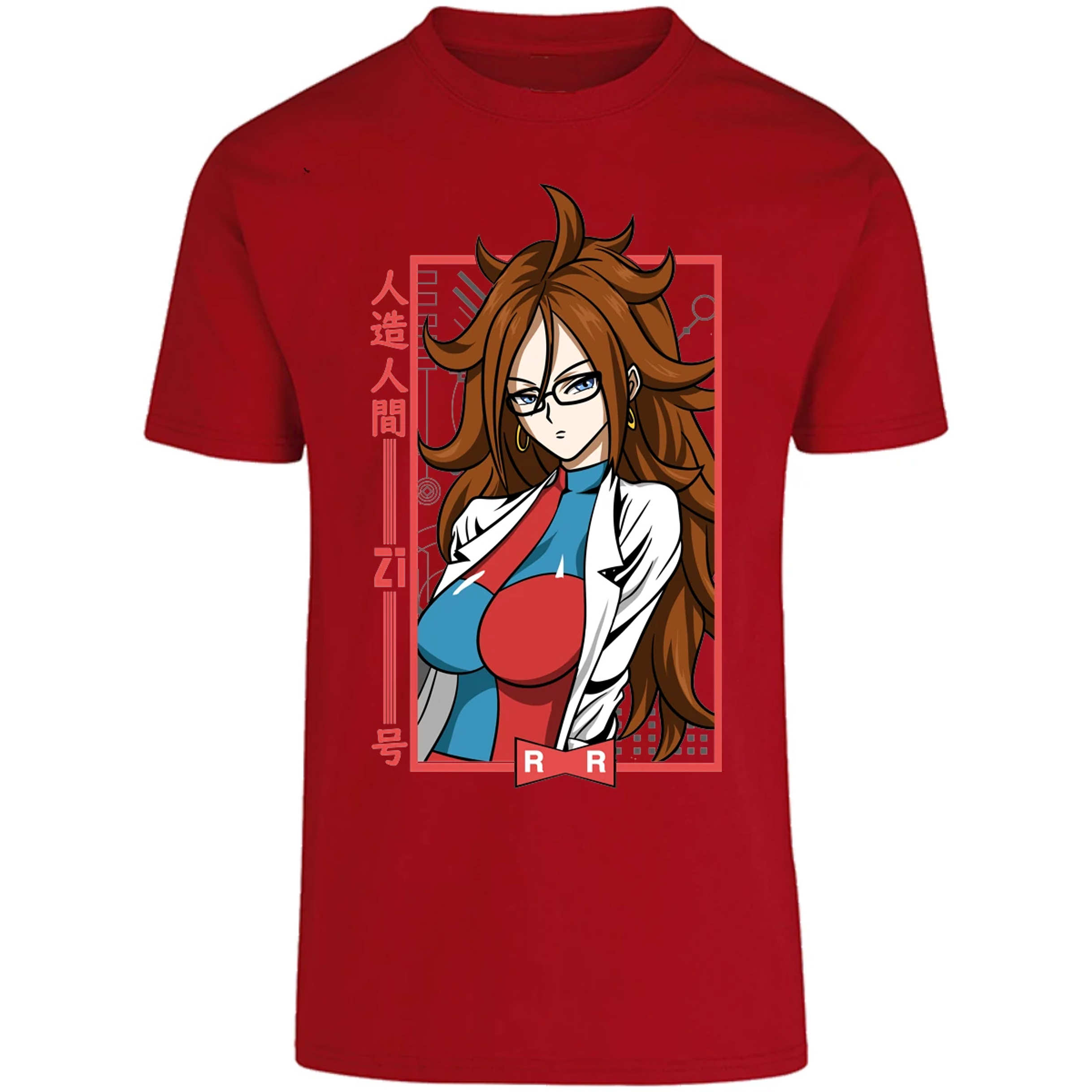 Playera Dragon Ball Anime Androide 21 para Adulto 7