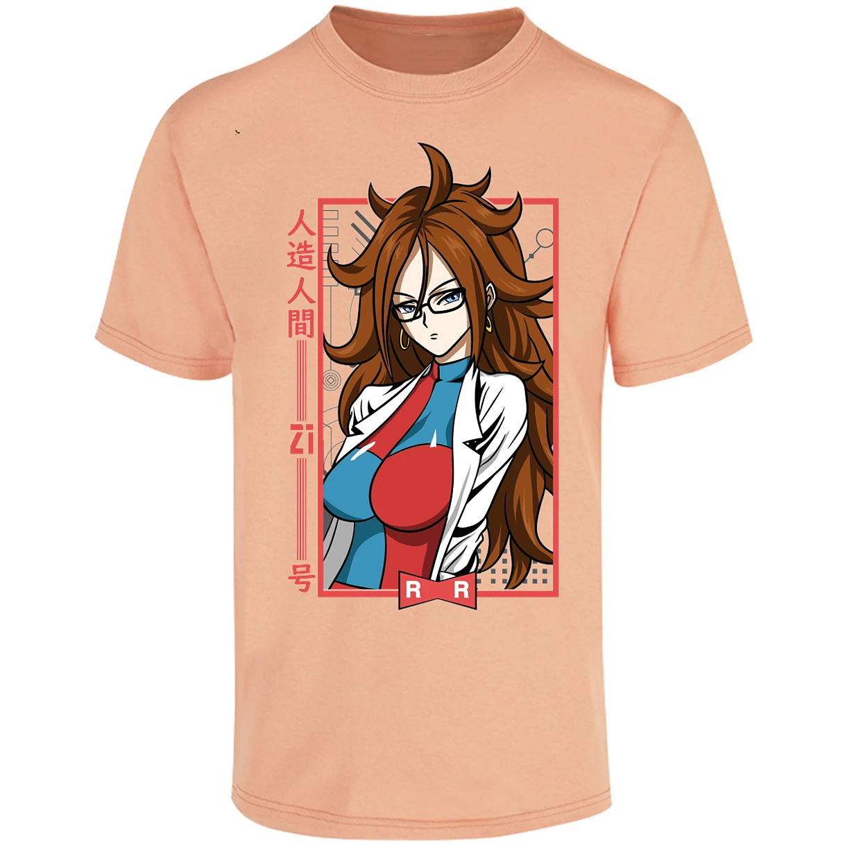 Playera Dragon Ball Anime Androide 21 para Adulto 8