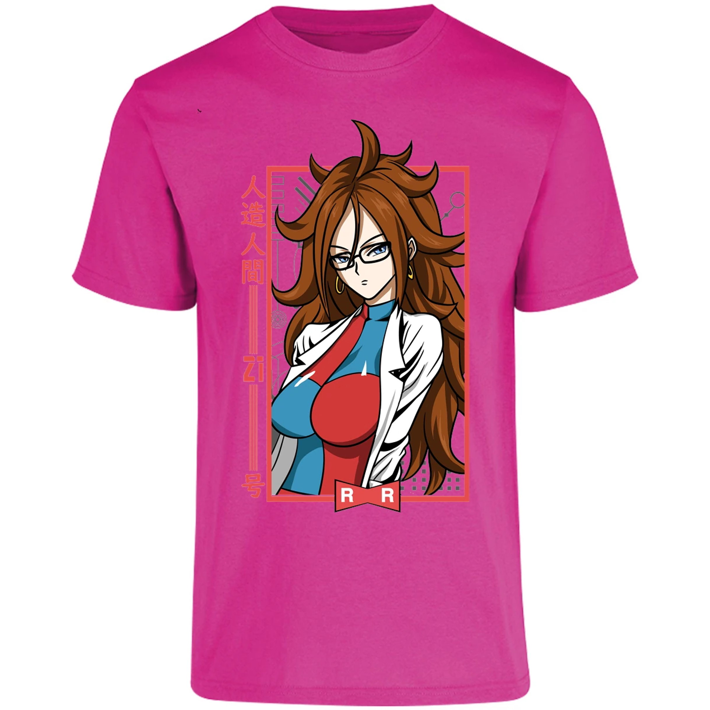 Playera Dragon Ball Anime Androide 21 para Adulto 9