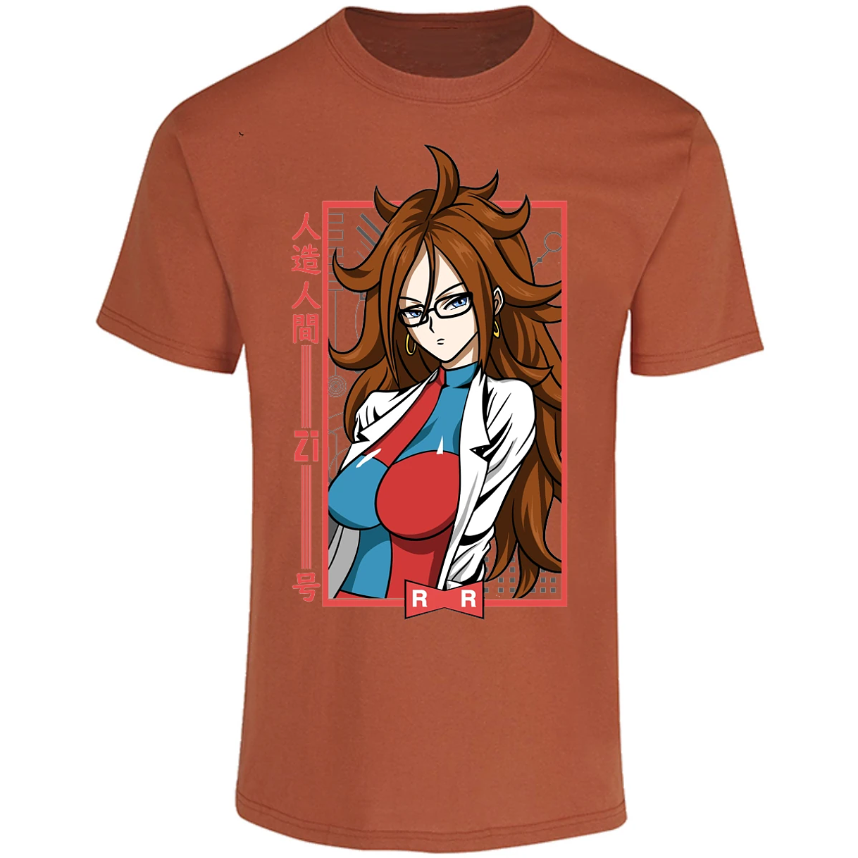 Playera Dragon Ball Anime Androide 21 para Adulto 10