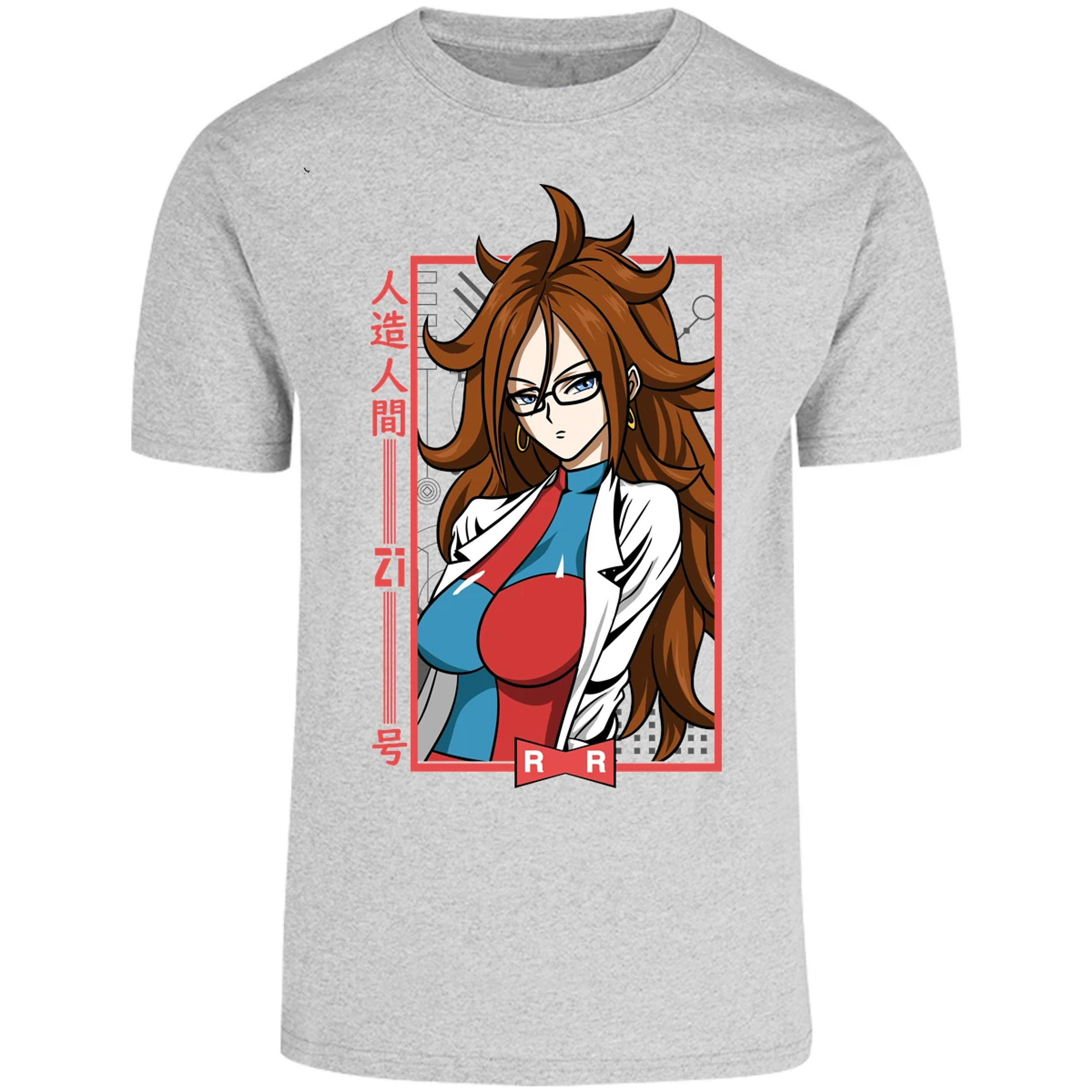 Playera Dragon Ball Anime Androide 21 para Adulto 12