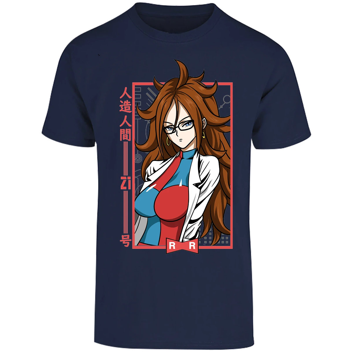 Playera Dragon Ball Anime Androide 21 para Adulto 14