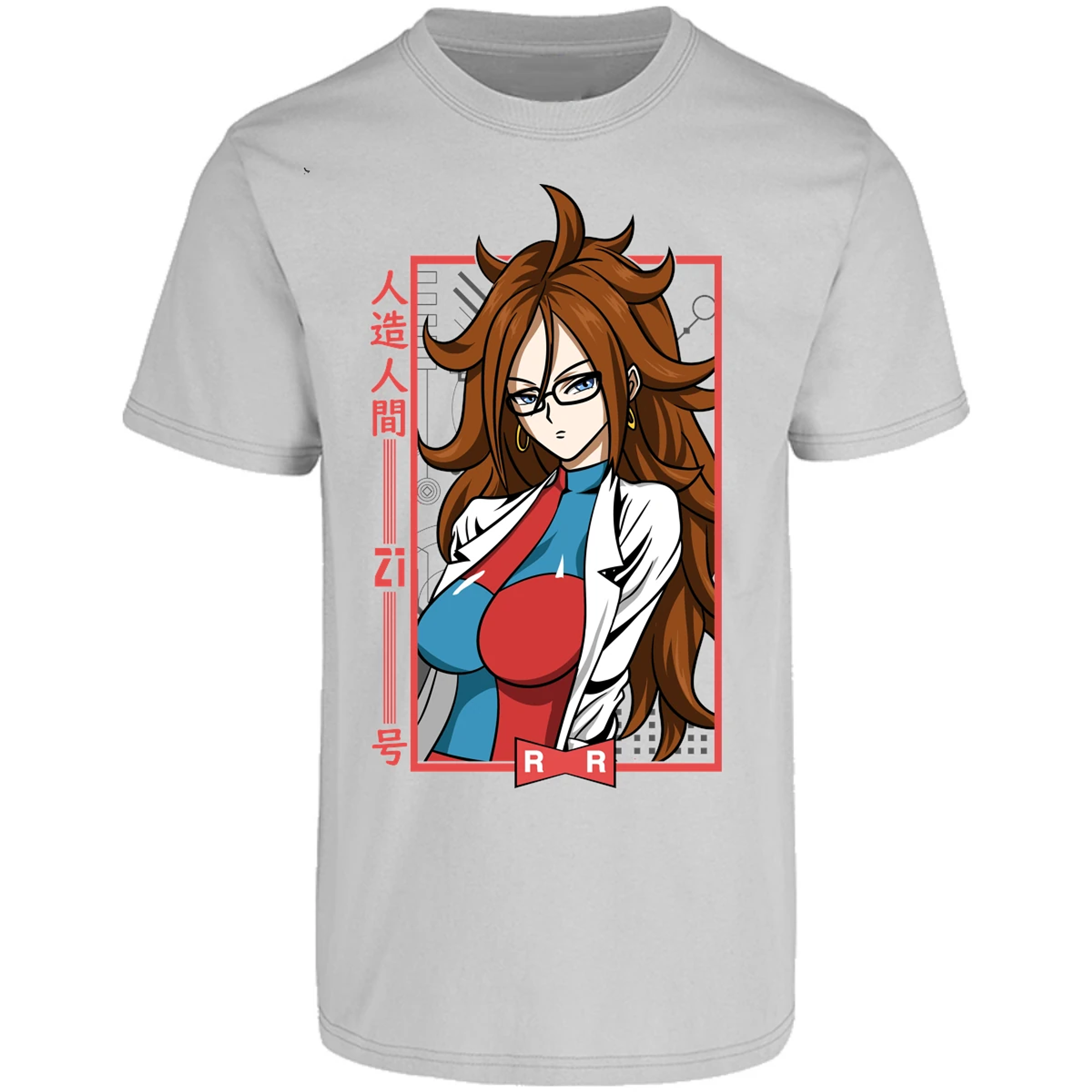 Playera Dragon Ball Anime Androide 21 para Adulto 19