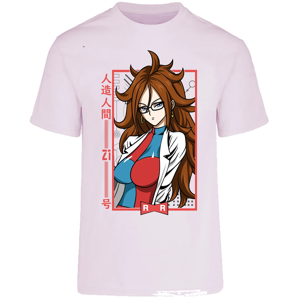 Playera Dragon Ball Anime Androide 21 para Adulto 20