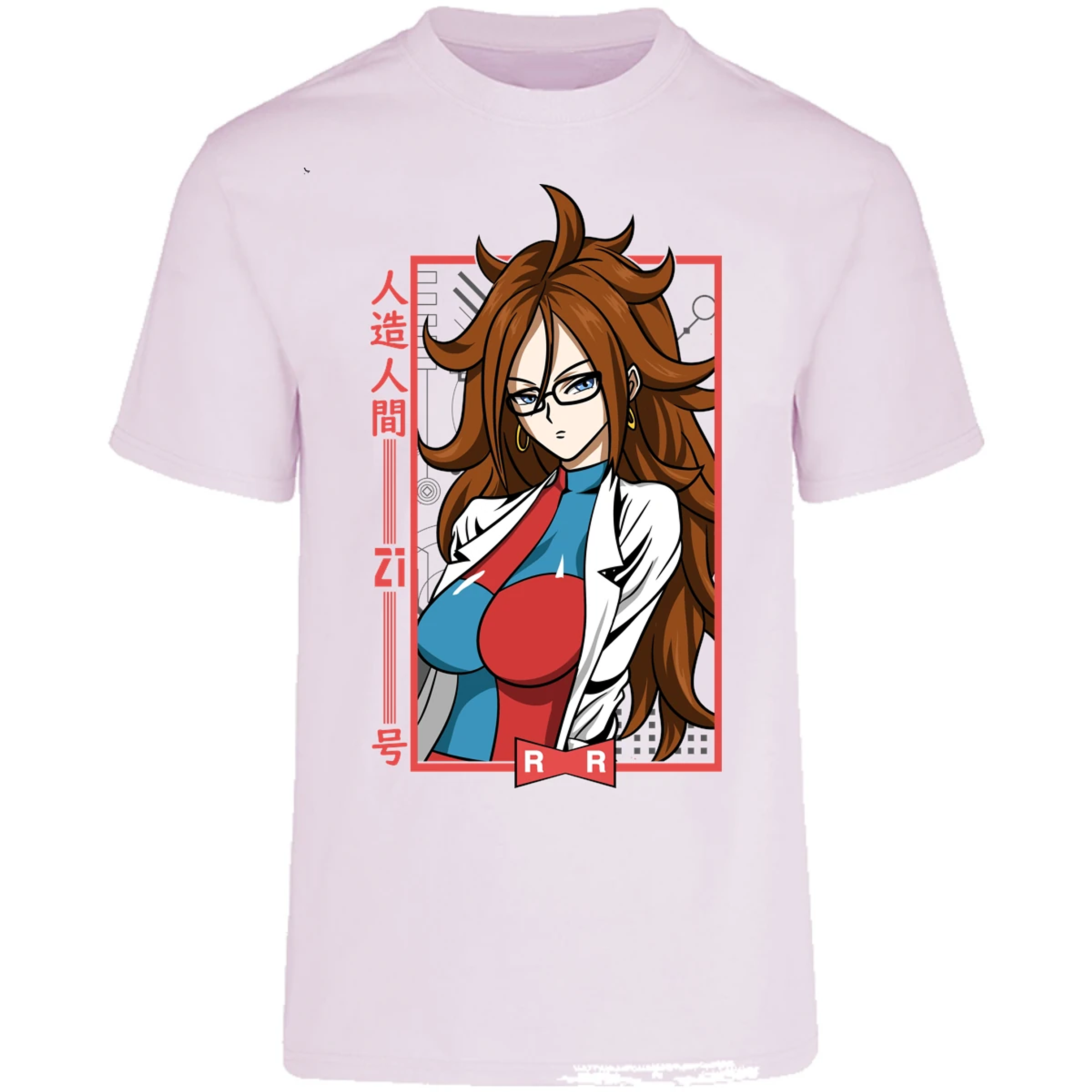 Playera Dragon Ball Anime Androide 21 para Adulto 20