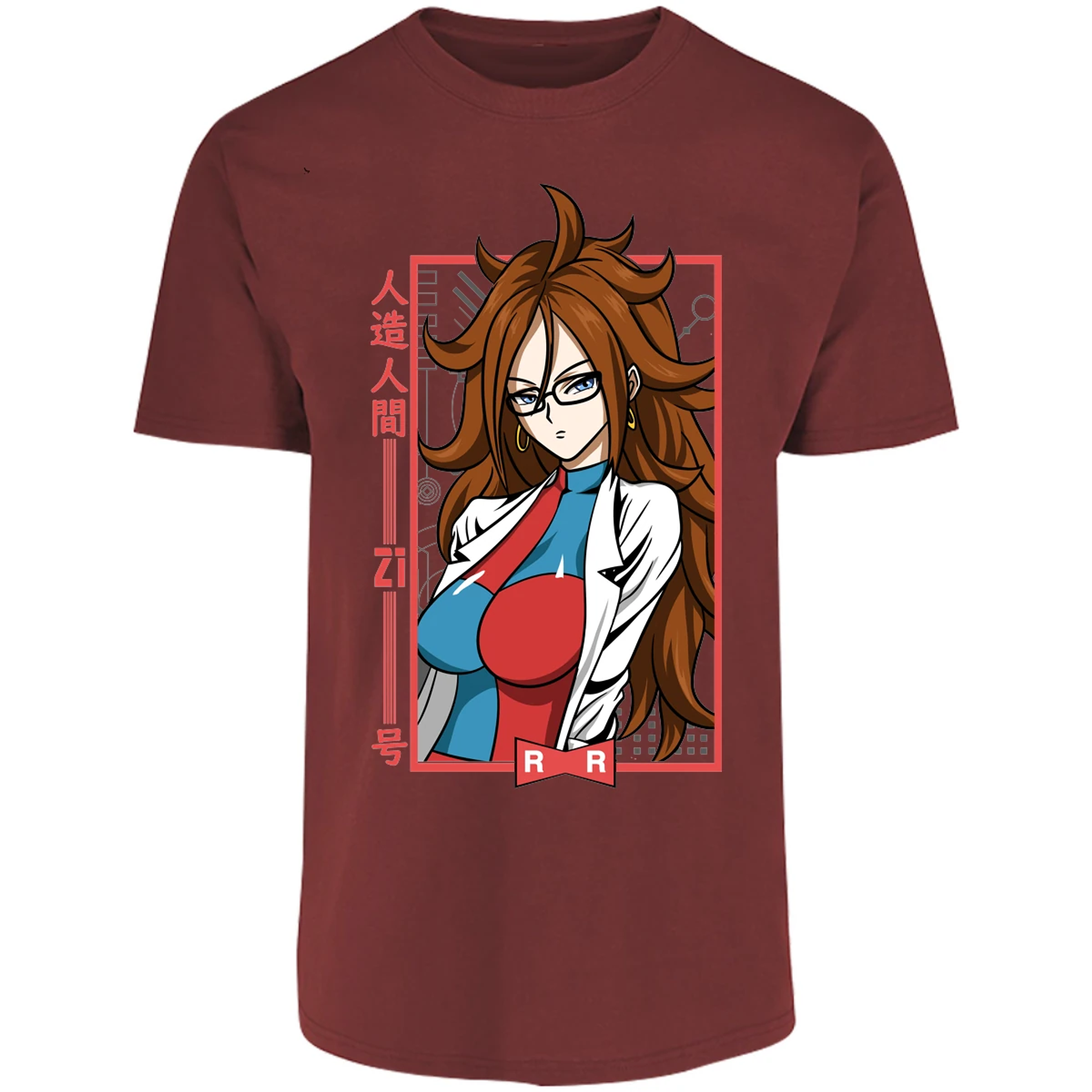 Playera Dragon Ball Anime Androide 21 para Adulto 21