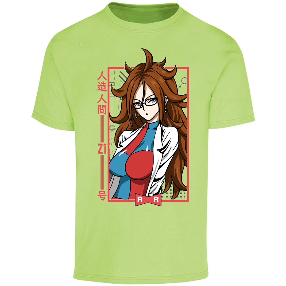 Playera Dragon Ball Anime Androide 21 para Adulto 23