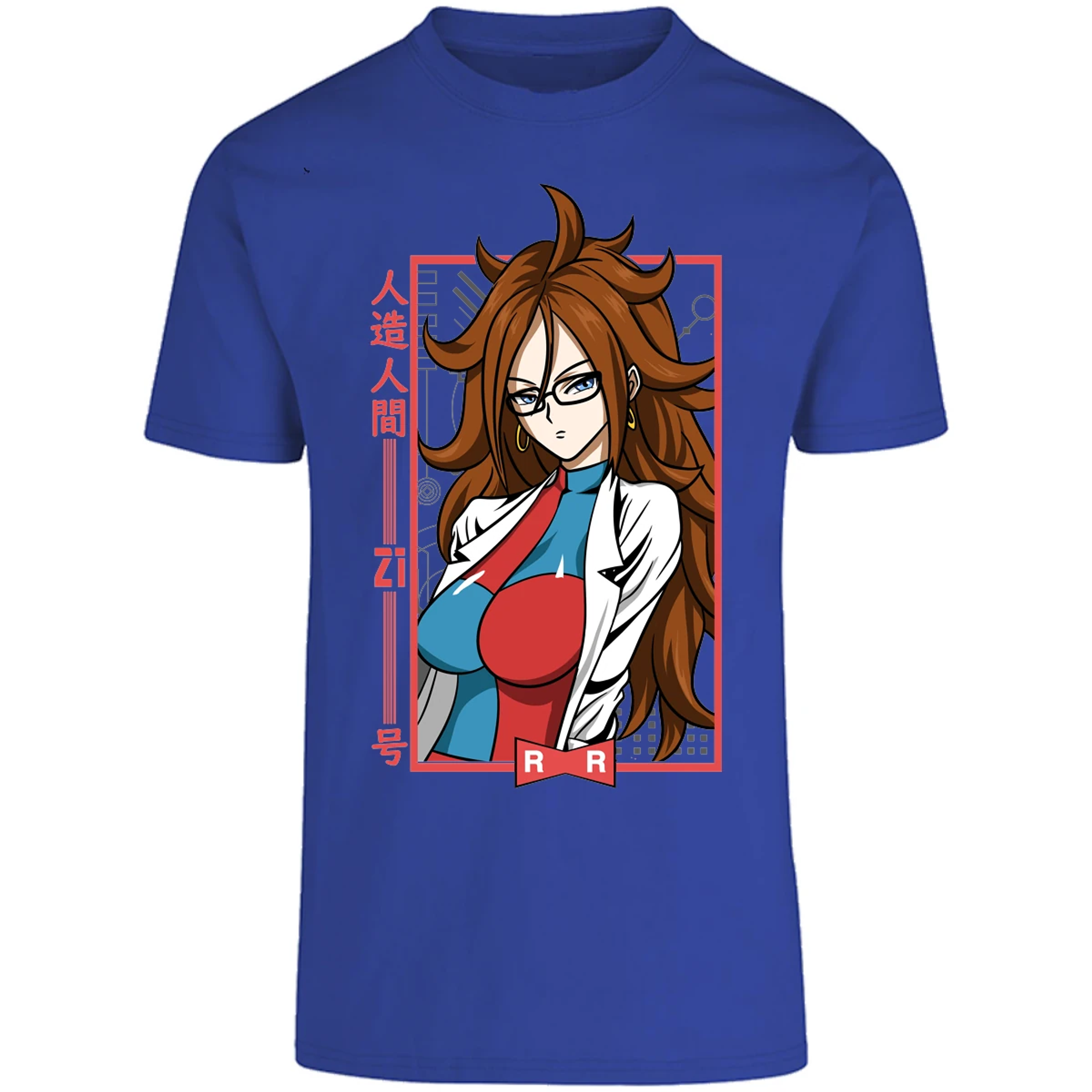 Playera Dragon Ball Anime Androide 21 para Adulto 27