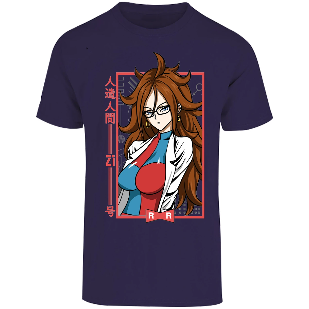 Playera Dragon Ball Anime Androide 21 para Adulto 28