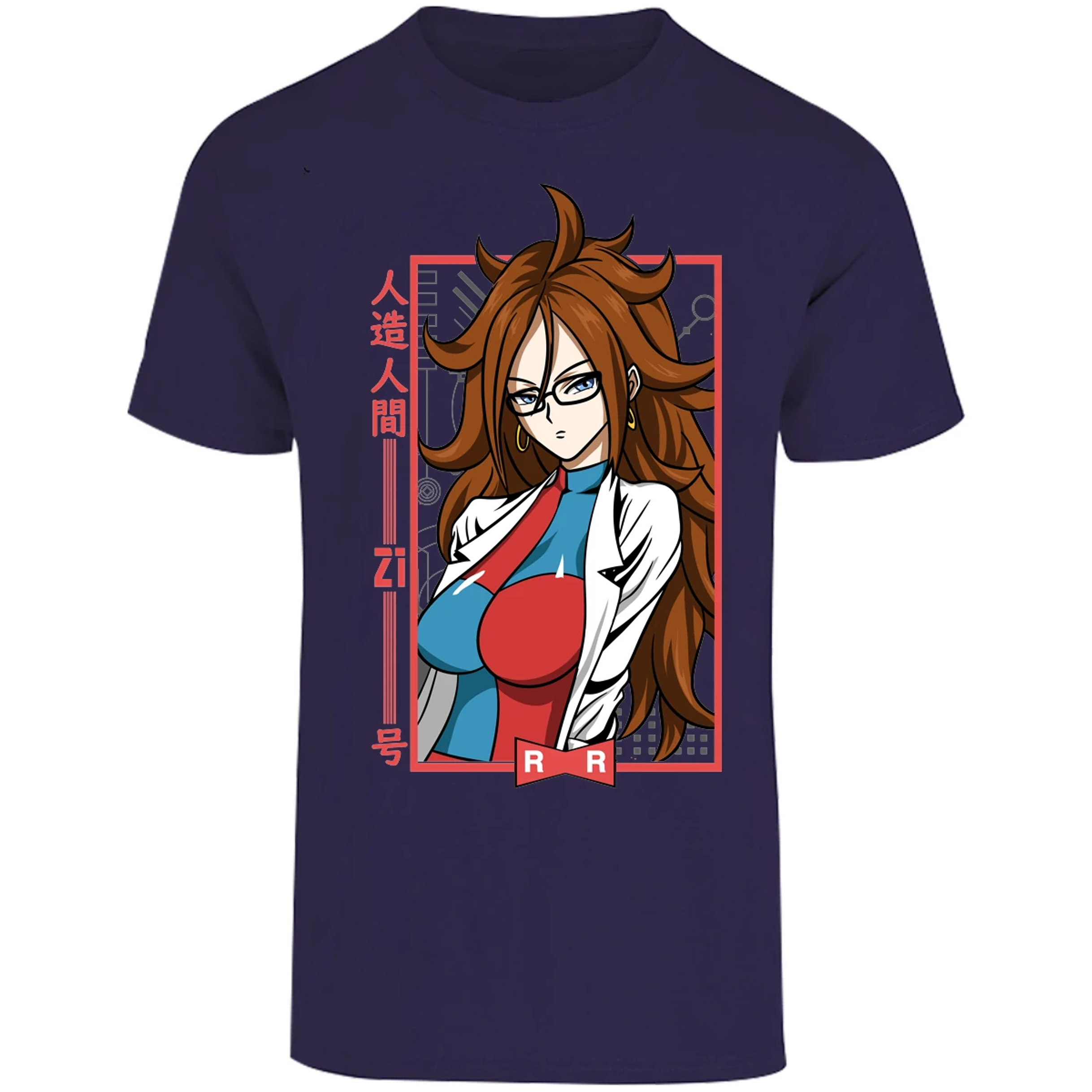 Playera Dragon Ball Anime Androide 21 para Adulto 28