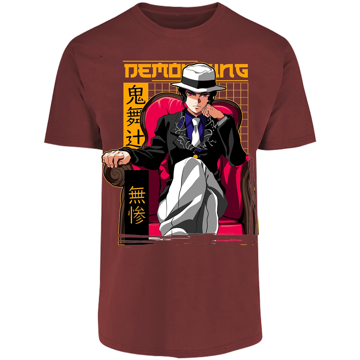 Playera Demon Slayer Muzan Anime para Adulto 2