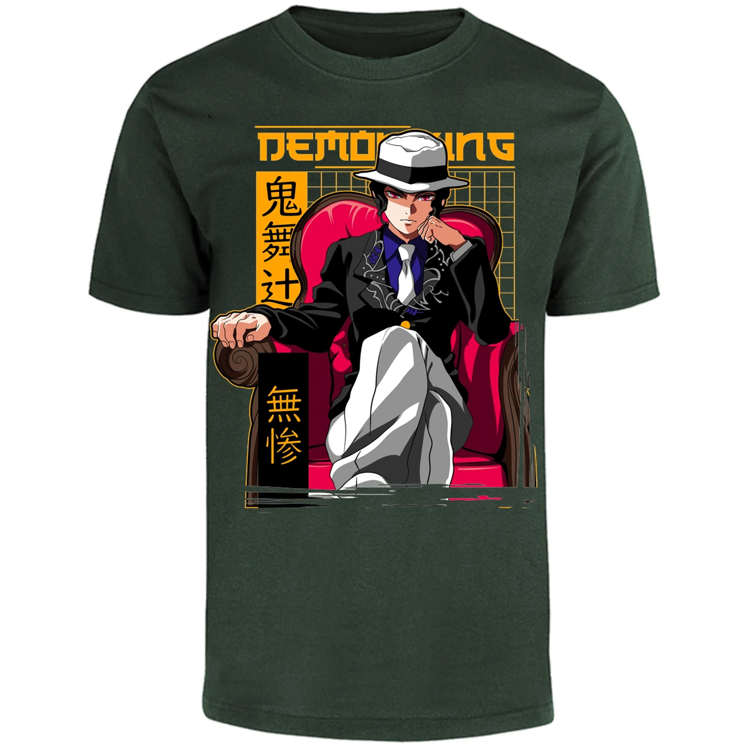 Playera Demon Slayer Muzan Anime para Adulto 3