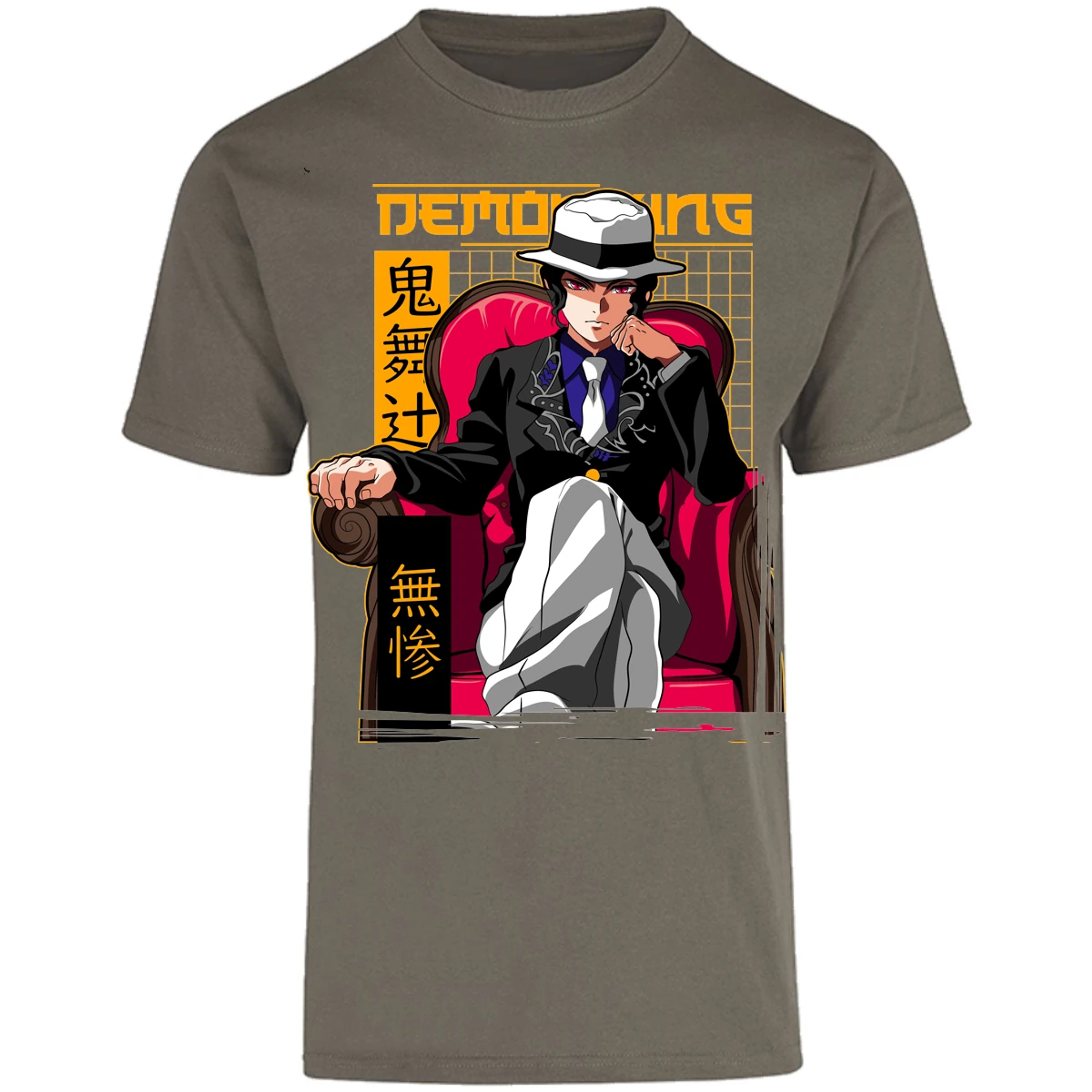 Playera Demon Slayer Muzan Anime para Adulto 11