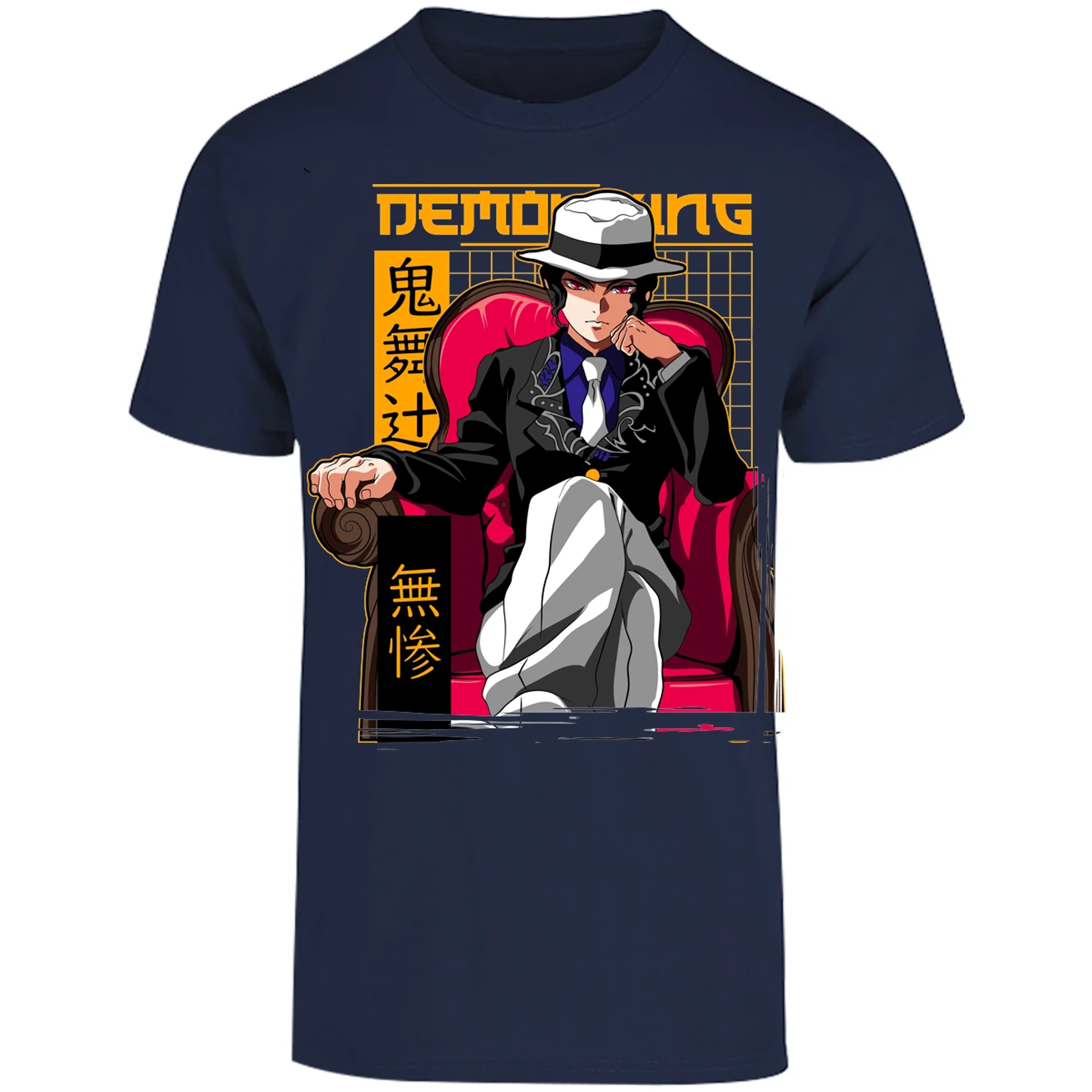 Playera Demon Slayer Muzan Anime para Adulto 12