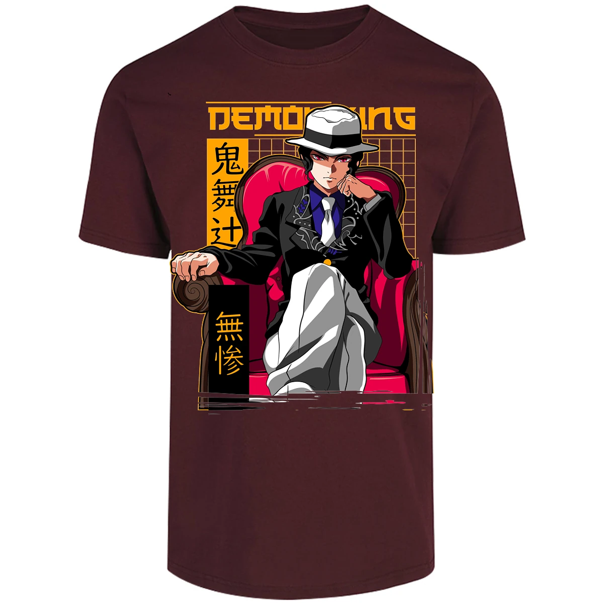 Playera Demon Slayer Muzan Anime para Adulto 15