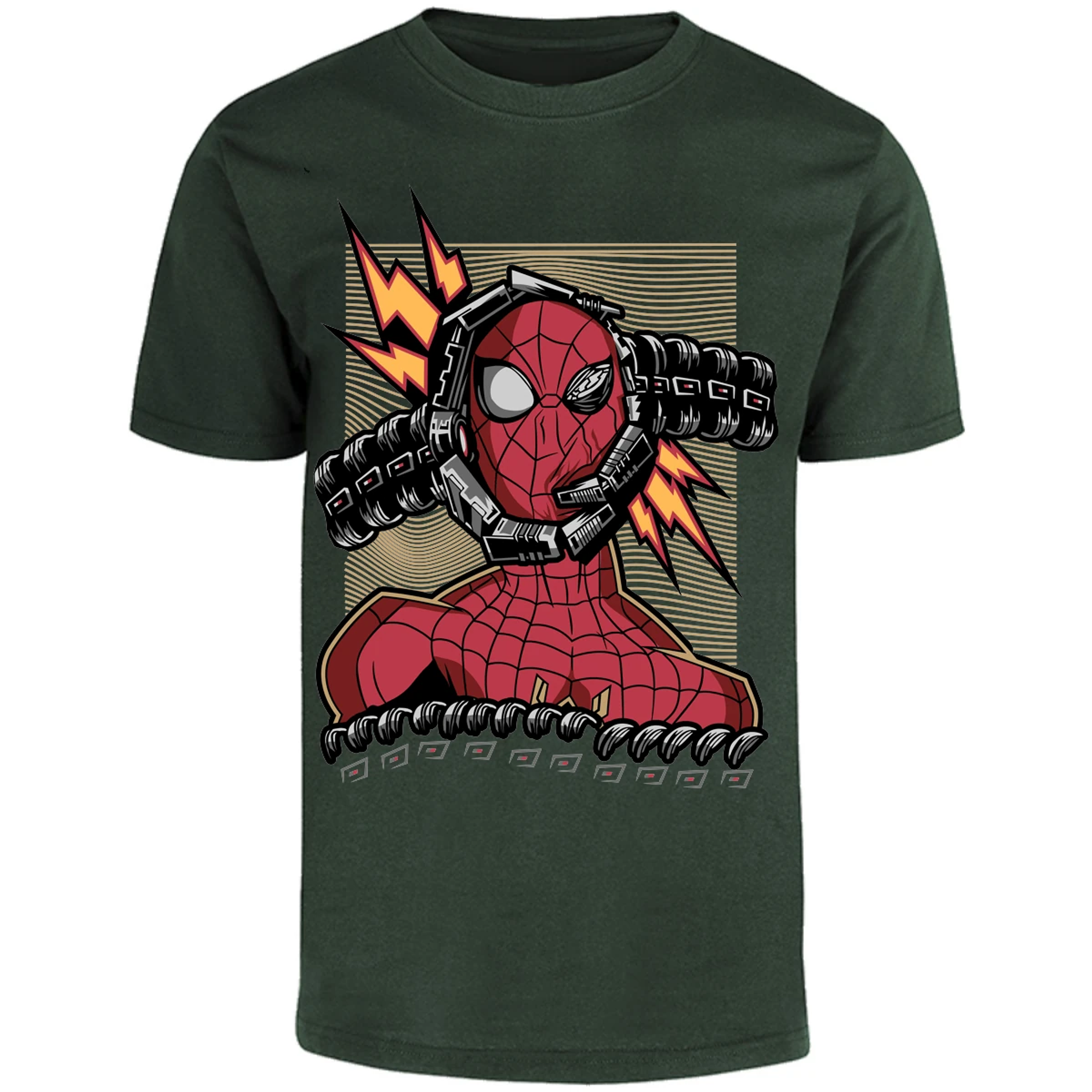 Playera Es De Series Y Peliculas Spiderman Crushed para Adulto 12