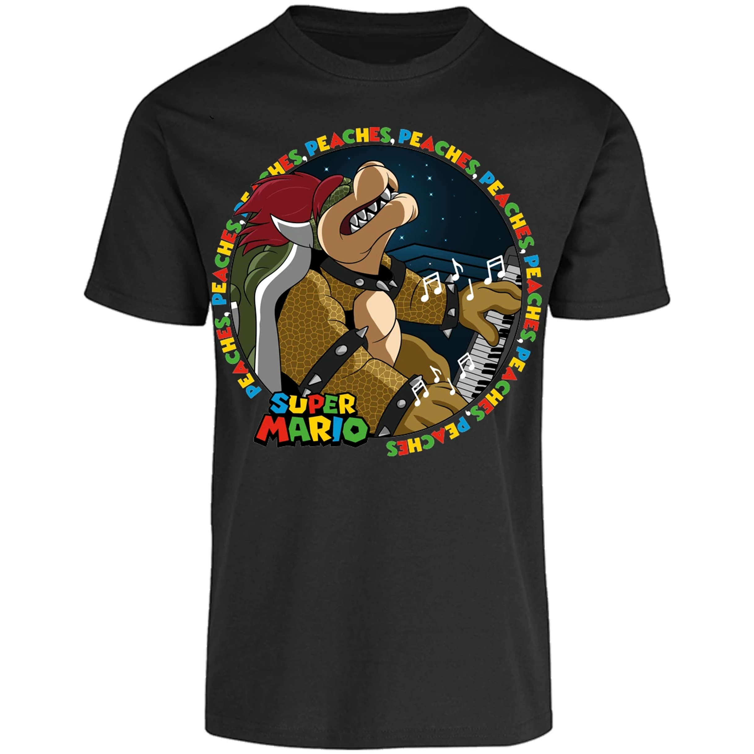 Playera Es De Series Y Peliculas Bowser Peaches para Adulto 3