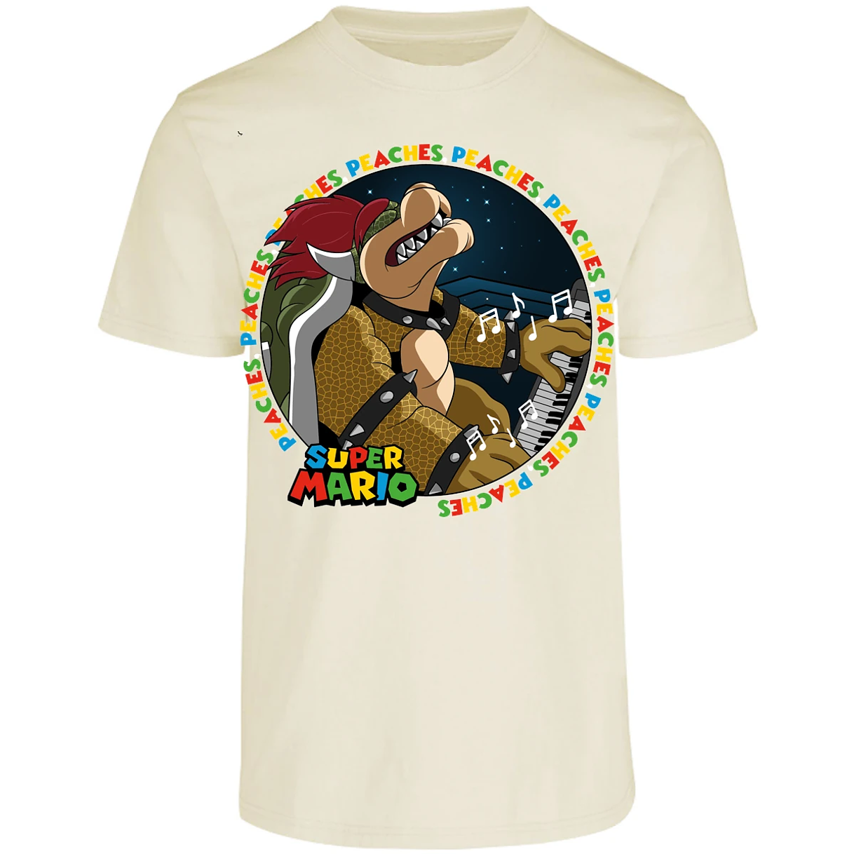 Playera Es De Series Y Peliculas Bowser Peaches para Adulto 22