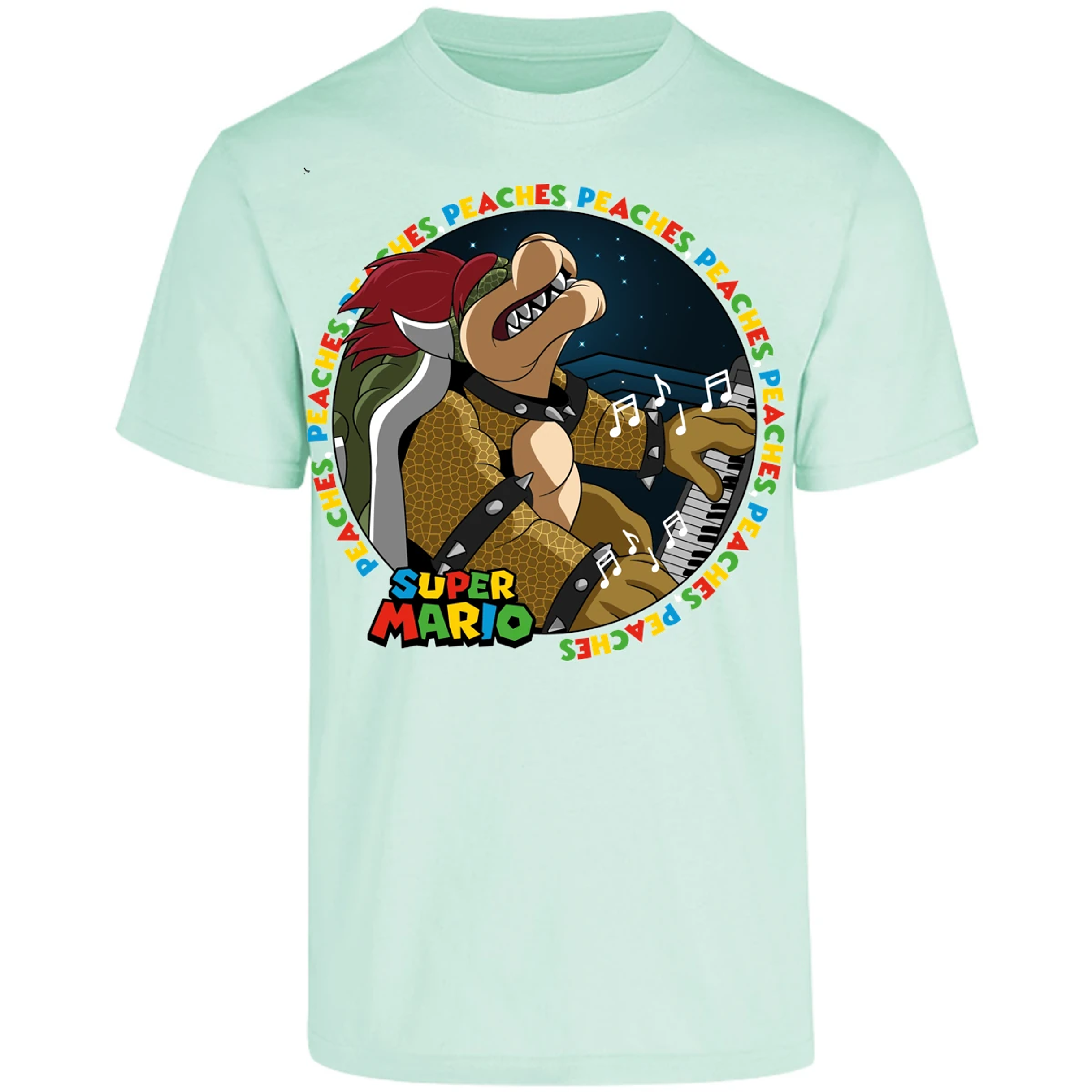 Playera Es De Series Y Peliculas Bowser Peaches para Adulto 28