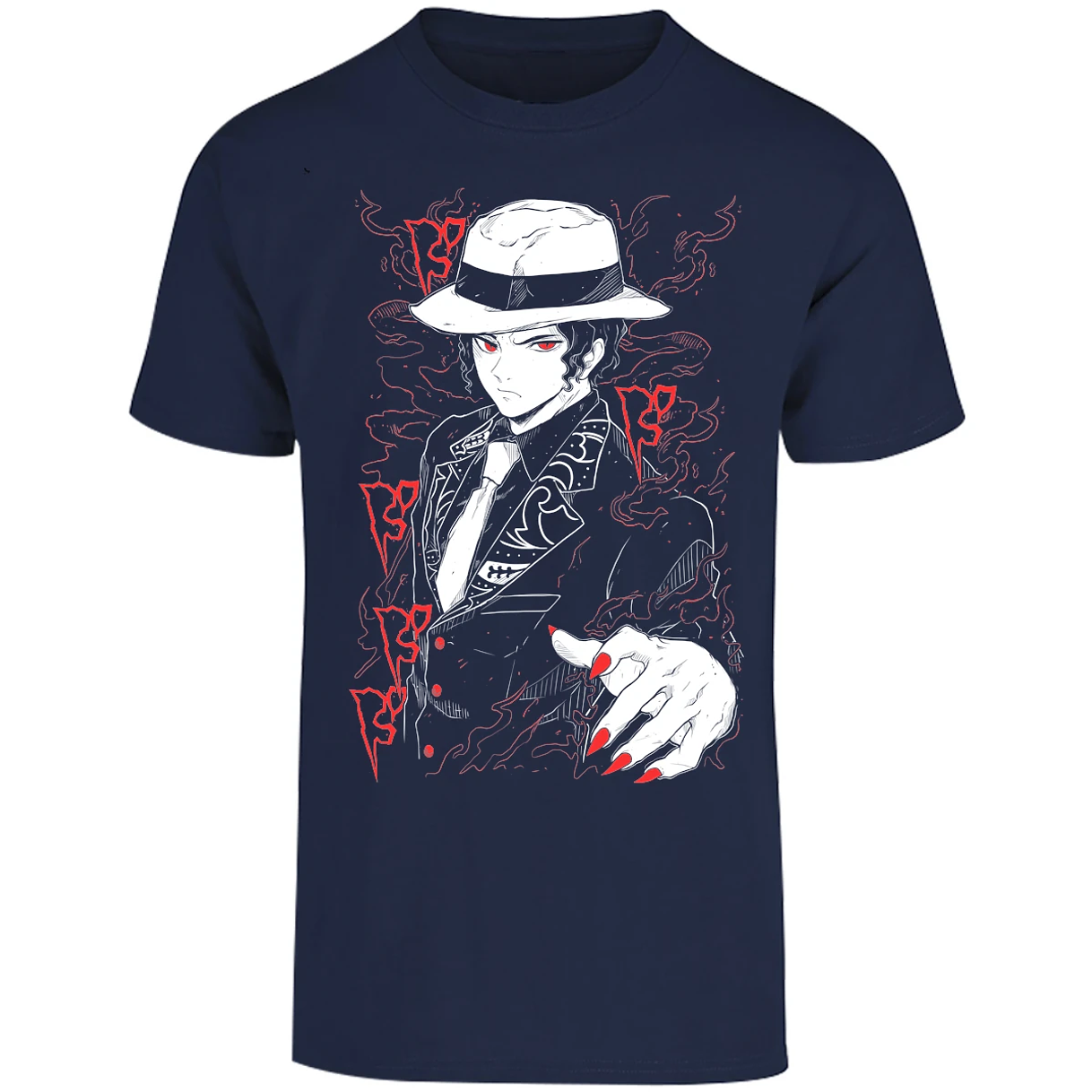 Playera Demon Slayer Muzan Kny para Adulto 5