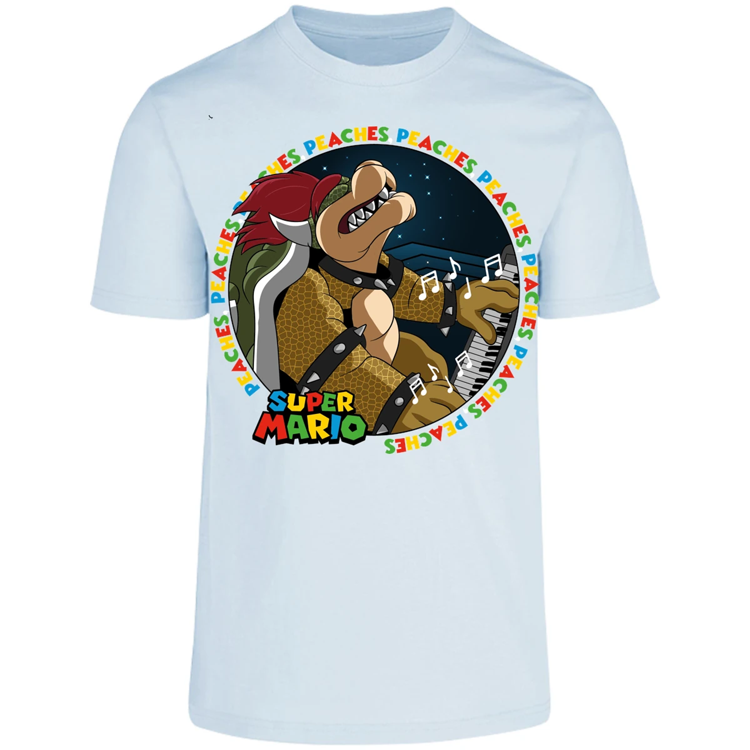 Playera Es De Series Y Peliculas Bowser Peaches para Adulto 20