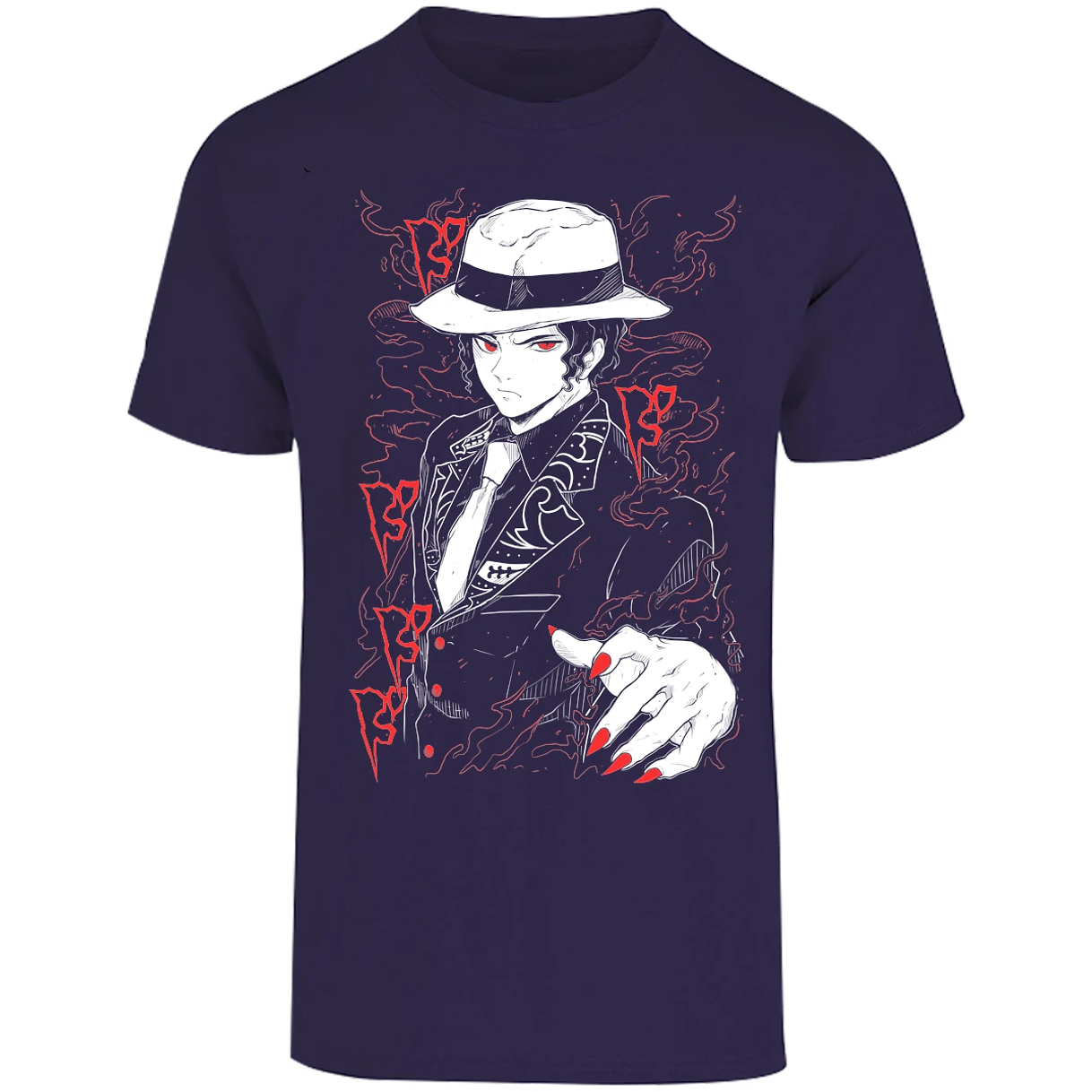 Playera Demon Slayer Muzan Kny para Adulto 8