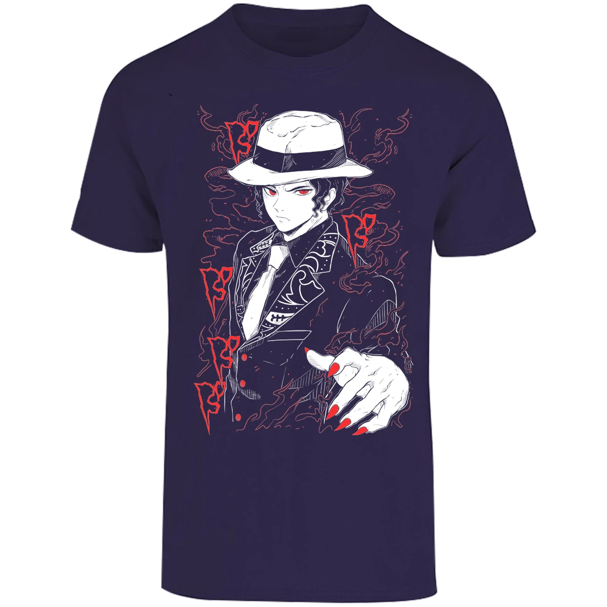 Playera Demon Slayer Muzan Kny para Adulto 8