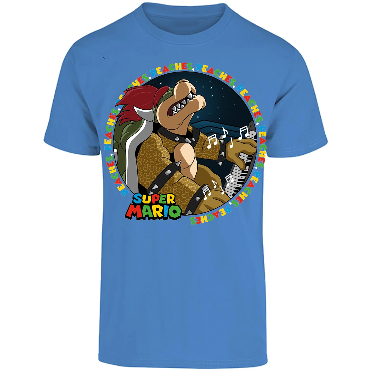Playera Es De Series Y Peliculas Bowser Peaches para Adulto 1