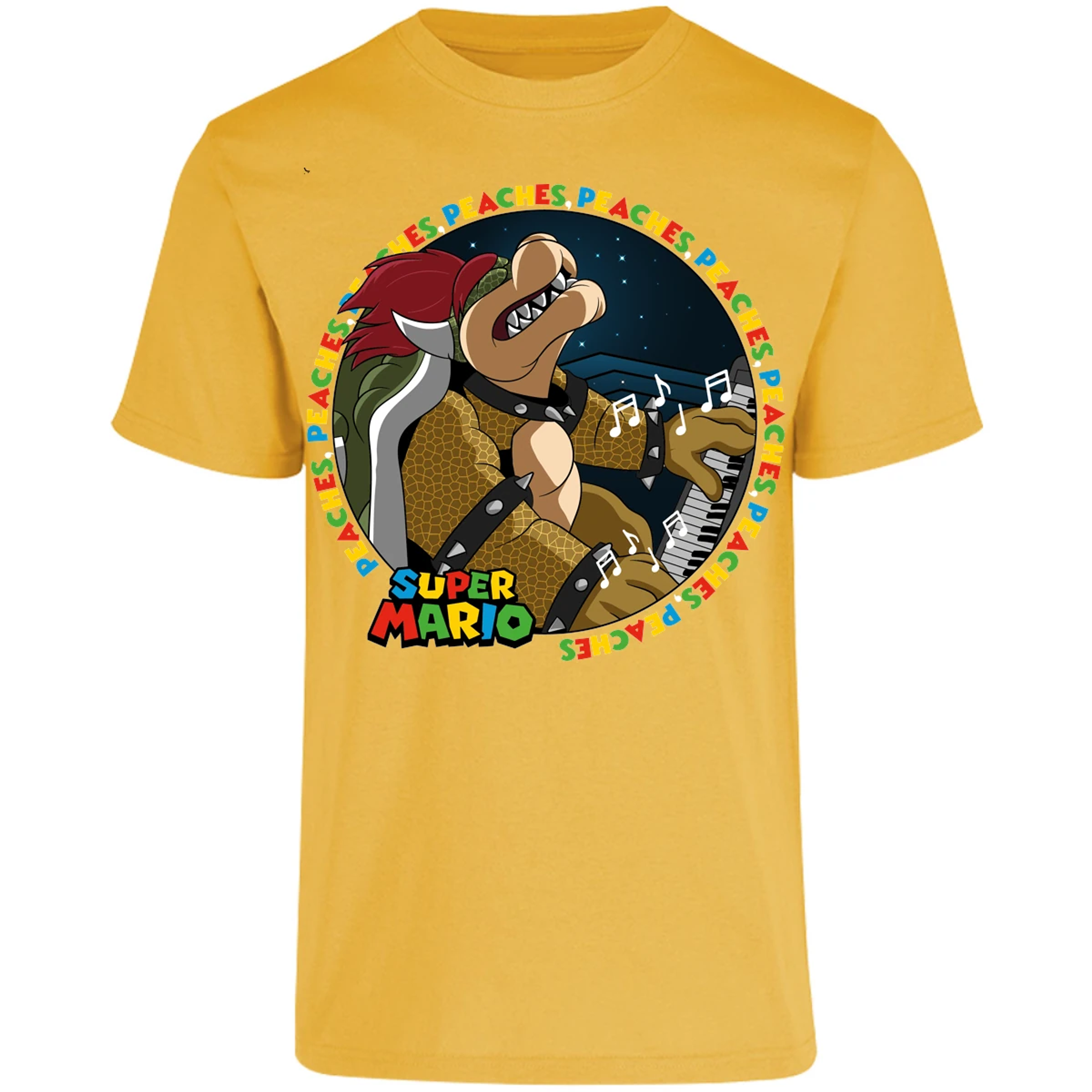 Playera Es De Series Y Peliculas Bowser Peaches para Adulto 5