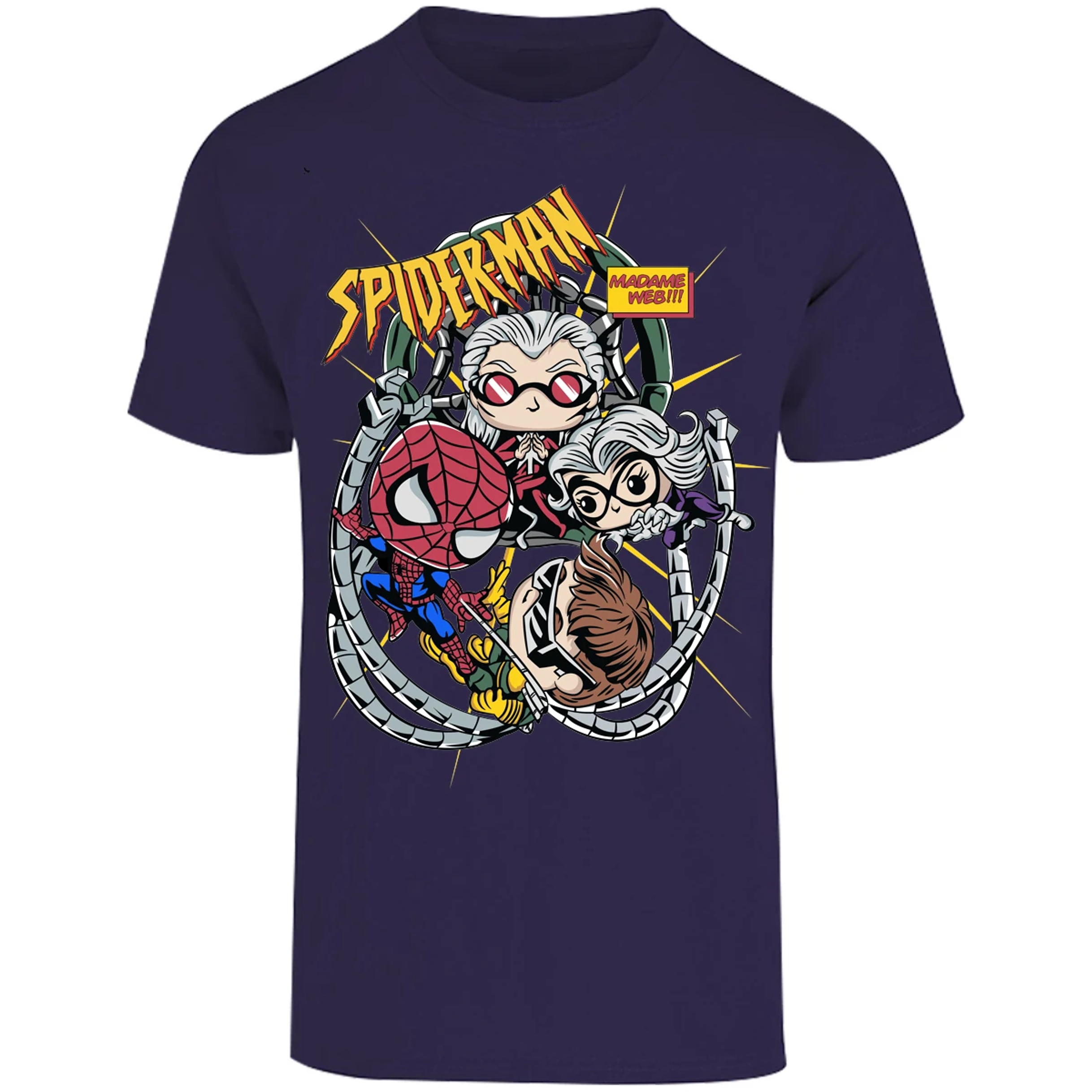Playera Es De Series Y Peliculas Spiderman Madame Web para Adulto 28