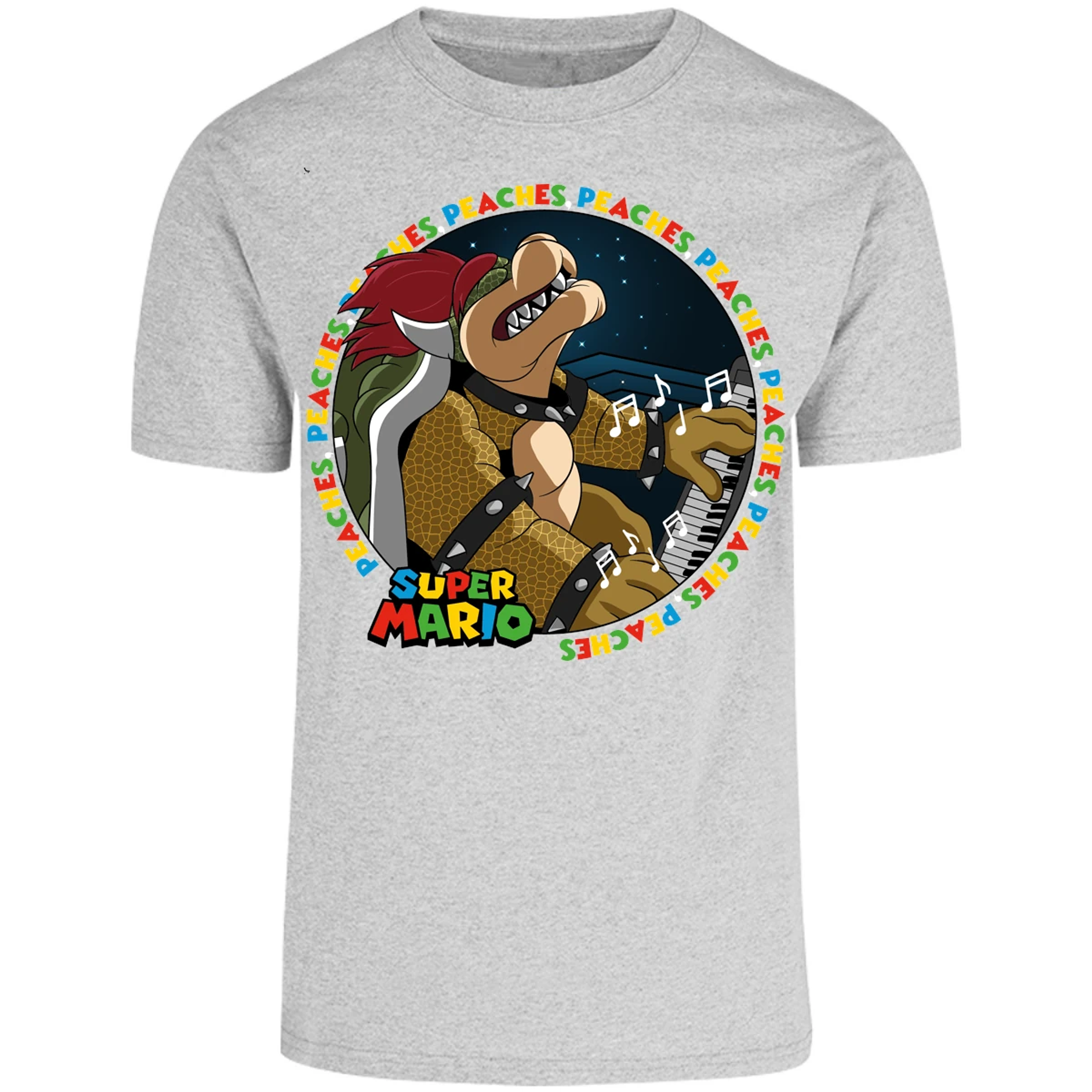 Playera Es De Series Y Peliculas Bowser Peaches para Adulto 9