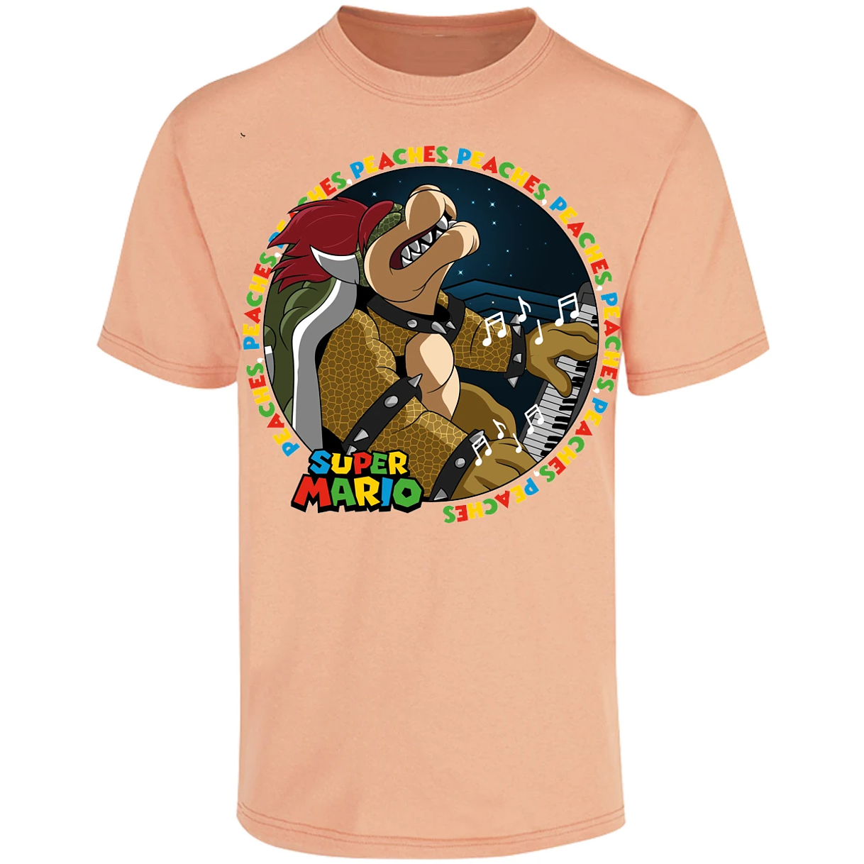Playera Es De Series Y Peliculas Bowser Peaches para Adulto 10