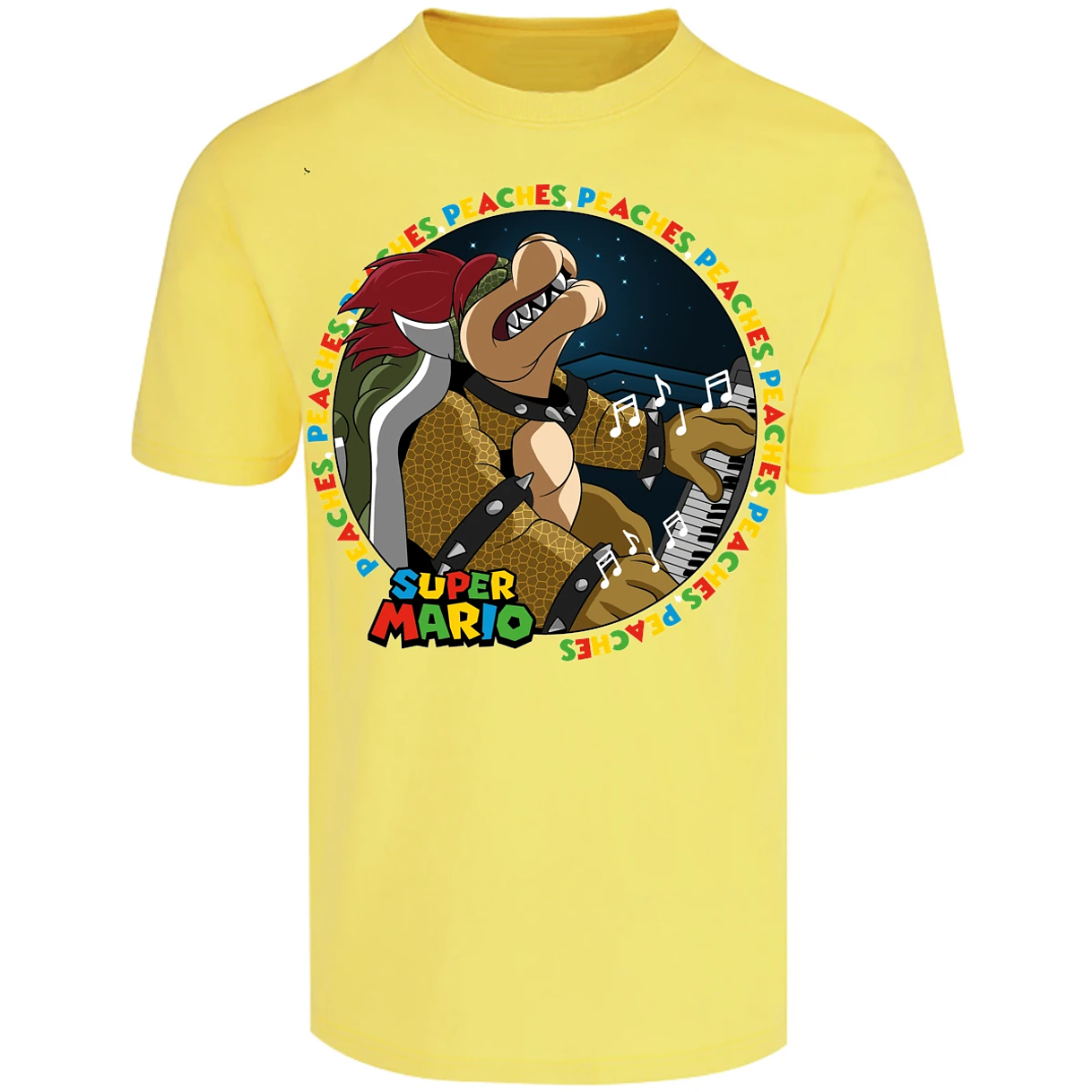Playera Es De Series Y Peliculas Bowser Peaches para Adulto 23