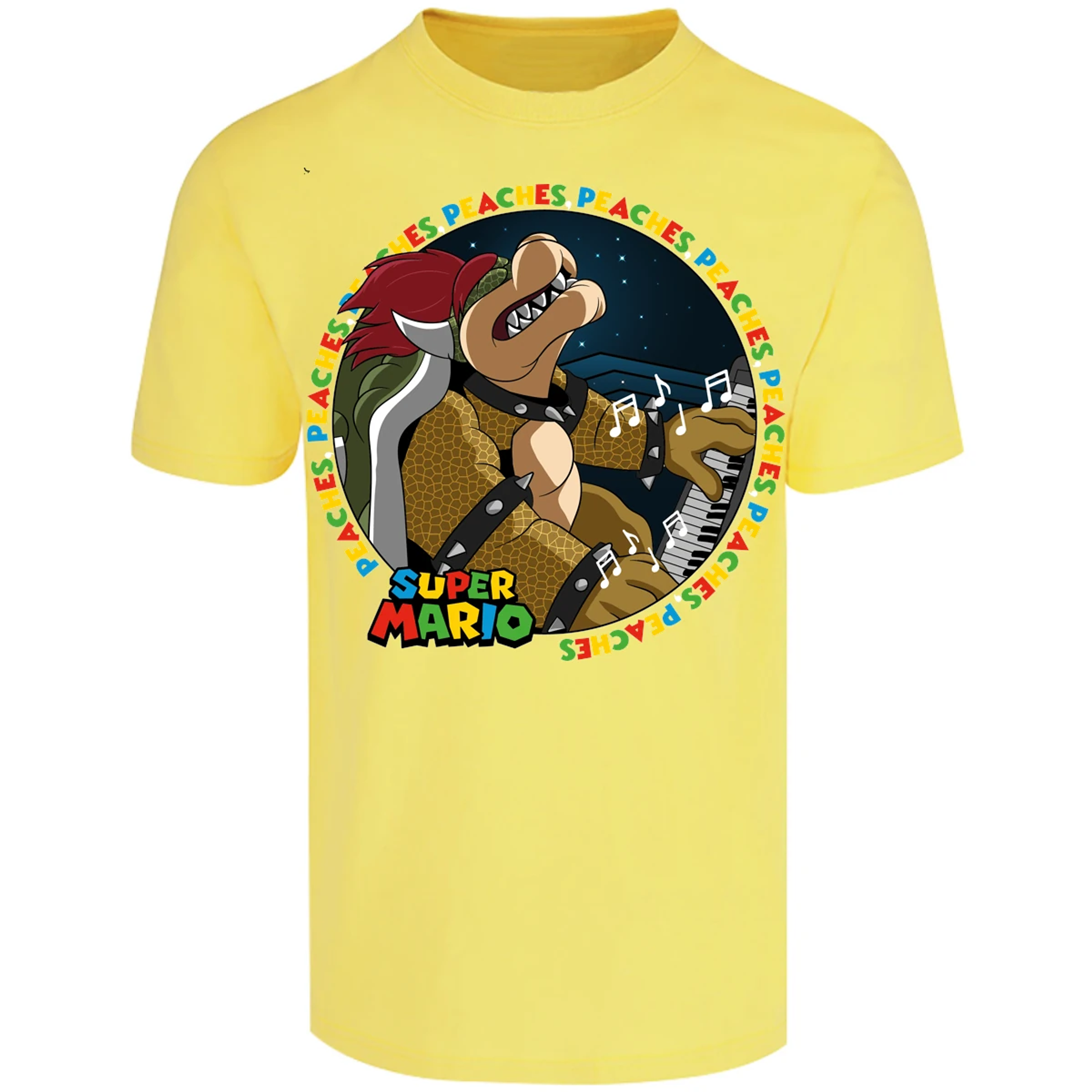 Playera Es De Series Y Peliculas Bowser Peaches para Adulto 23