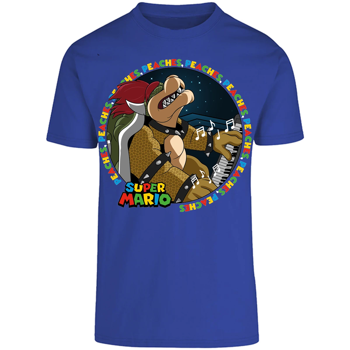 Playera Es De Series Y Peliculas Bowser Peaches para Adulto 17