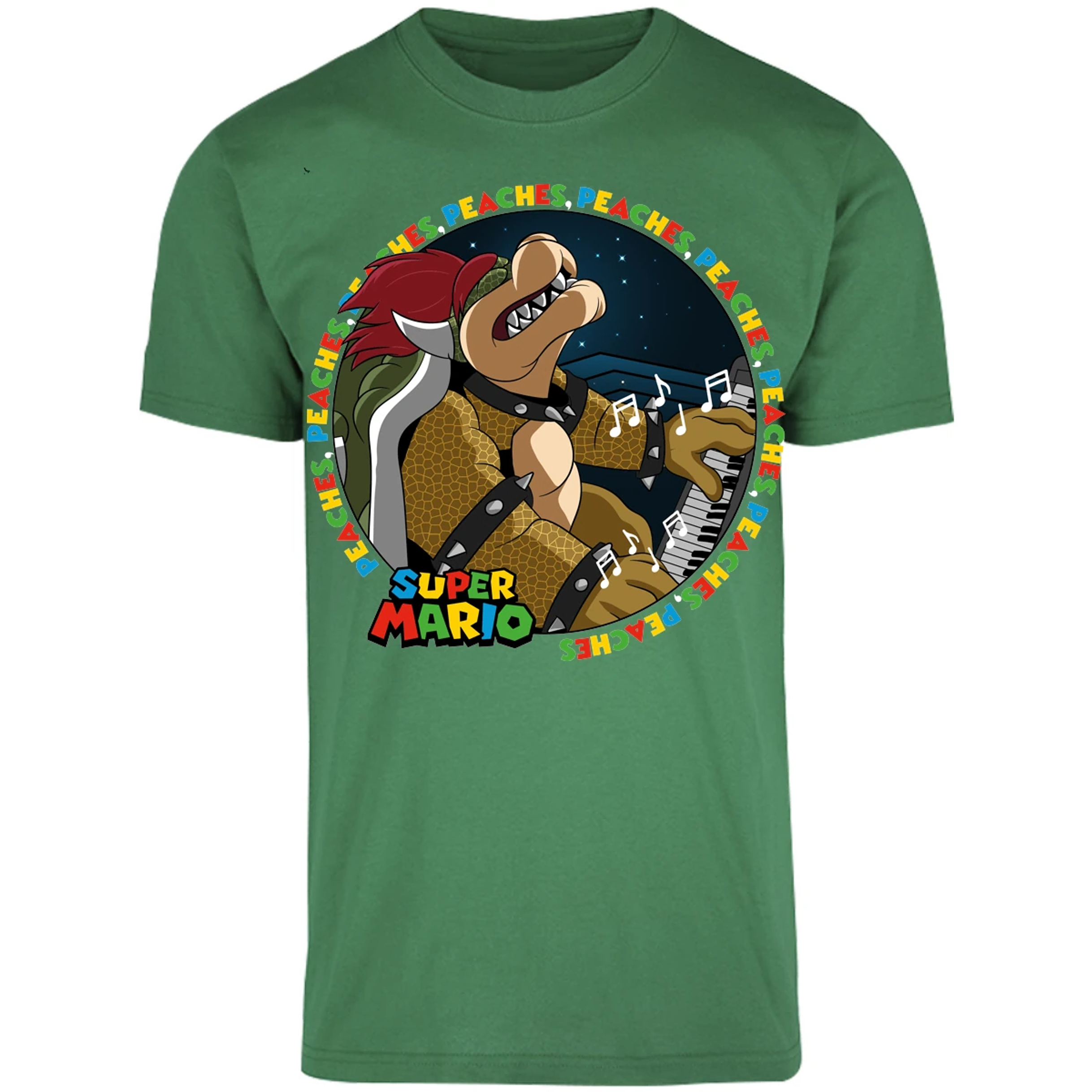 Playera Es De Series Y Peliculas Bowser Peaches para Adulto 24