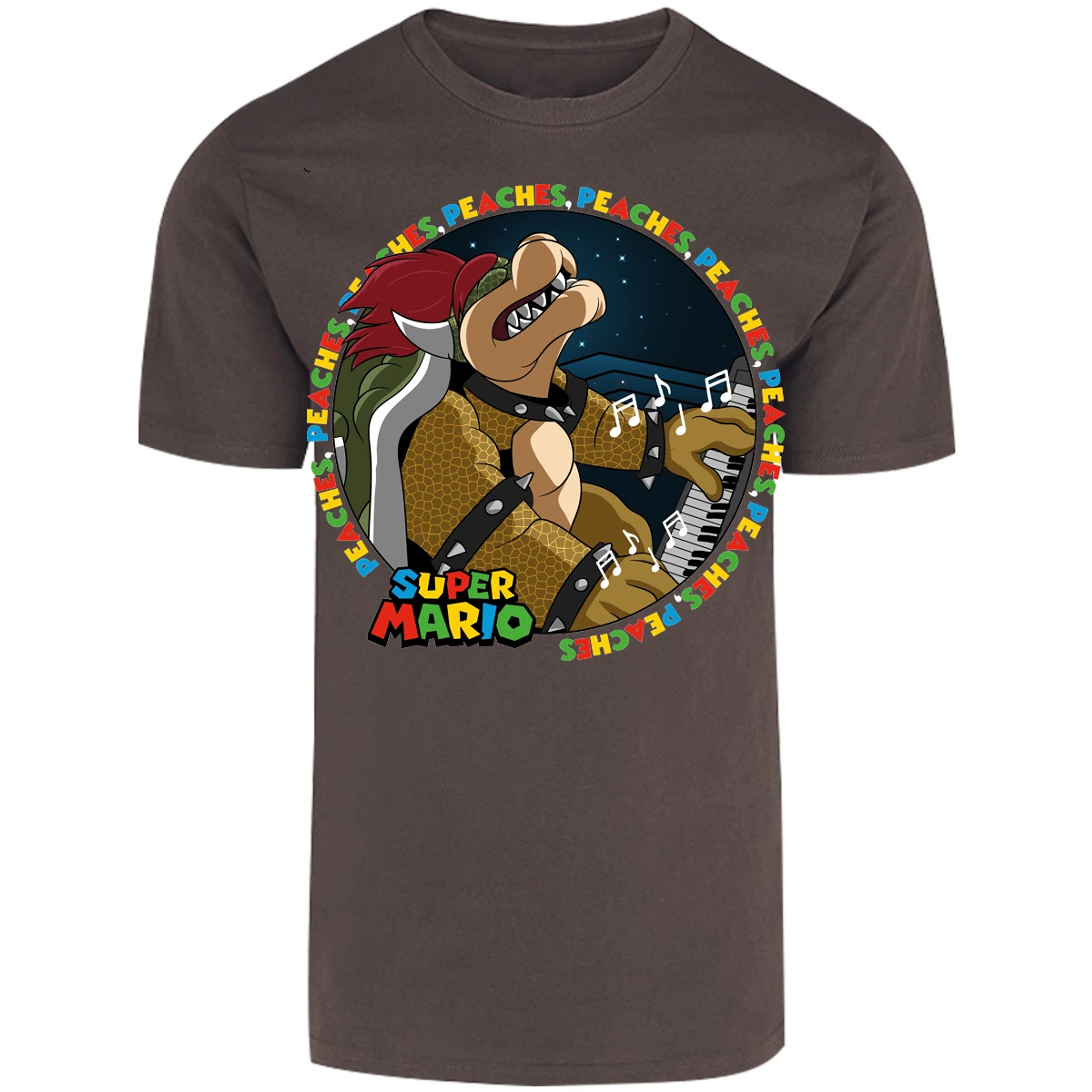 Playera Es De Series Y Peliculas Bowser Peaches para Adulto 29