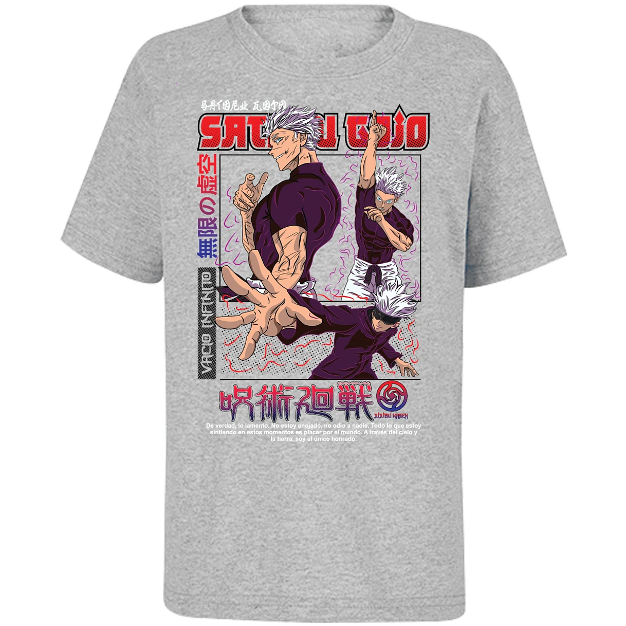 Playera Jujutsu Kaisen Gojo Anime para Niño 6