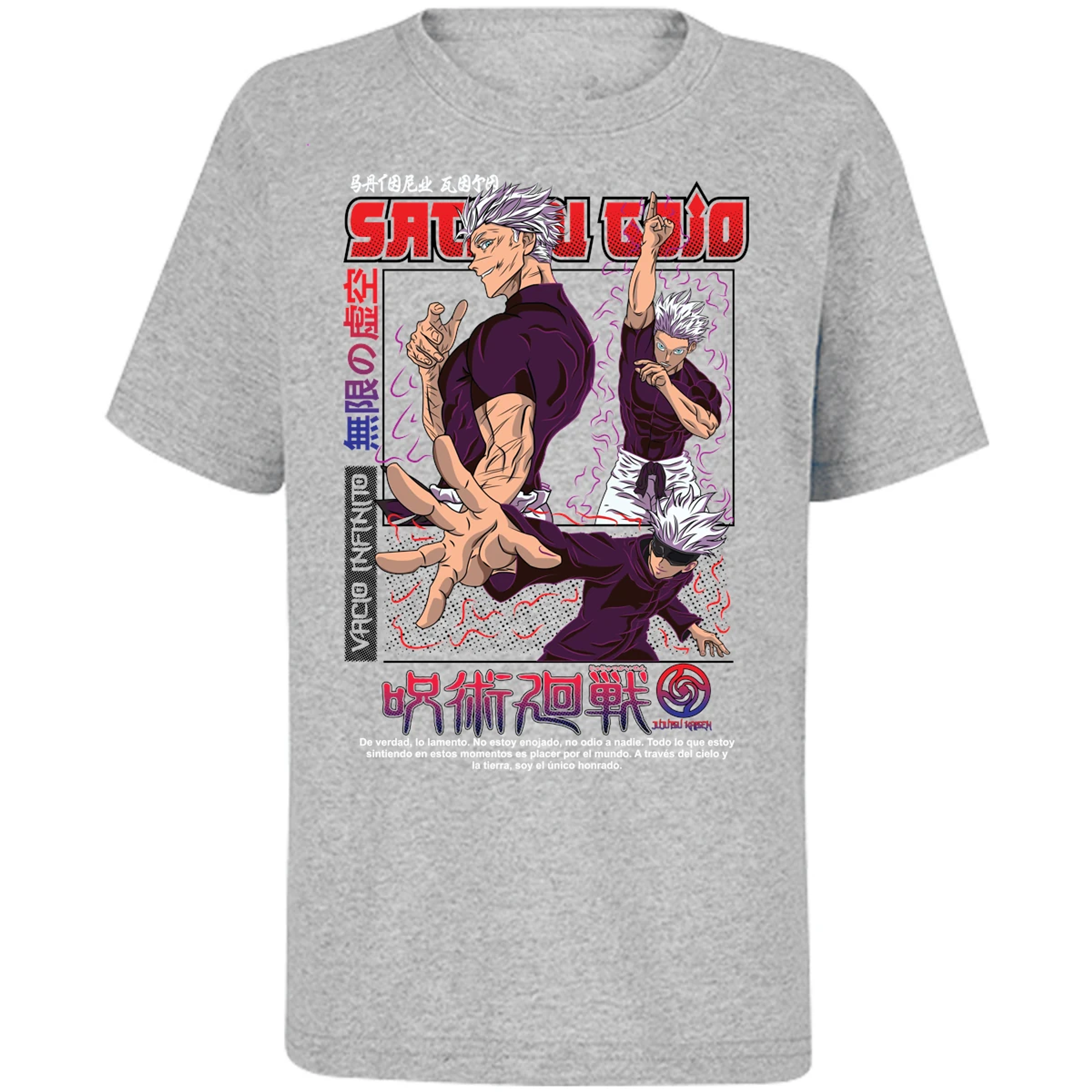 Playera Jujutsu Kaisen Gojo Anime para Niño 6