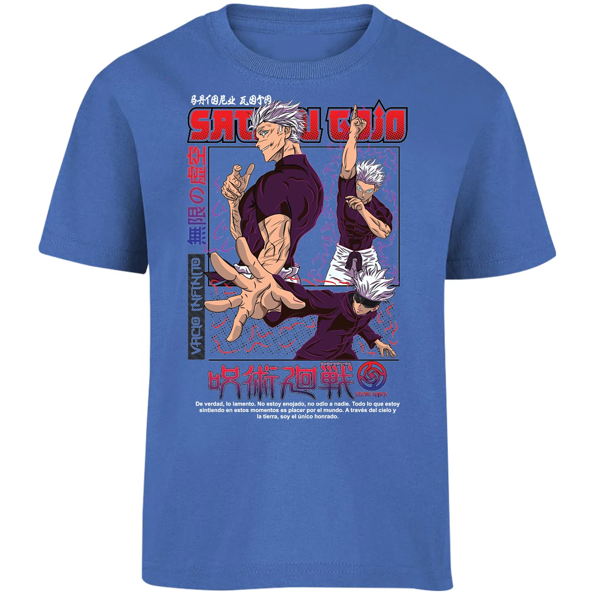 Playera Jujutsu Kaisen Gojo Anime para Niño 1