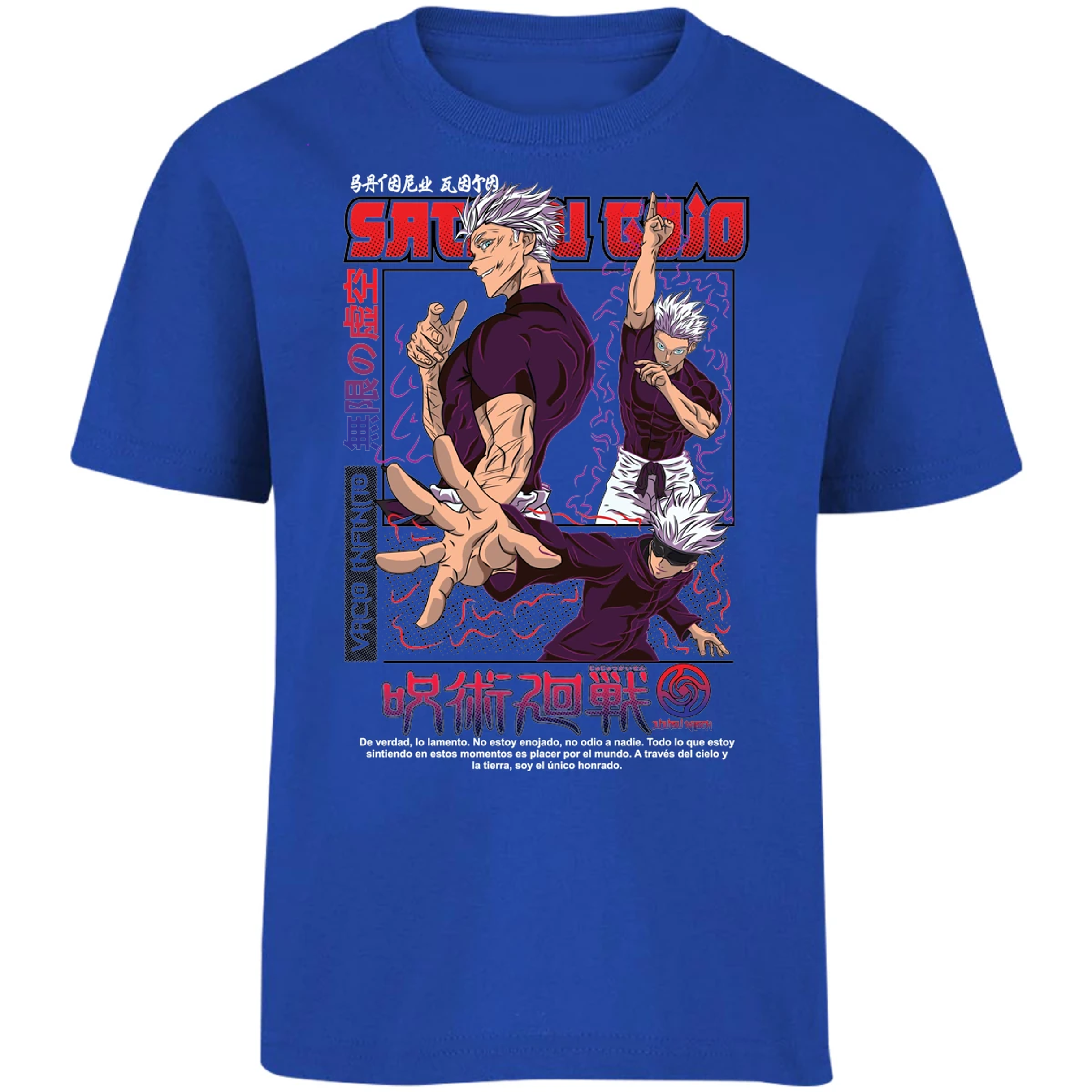 Playera Jujutsu Kaisen Gojo Anime para Niño 2